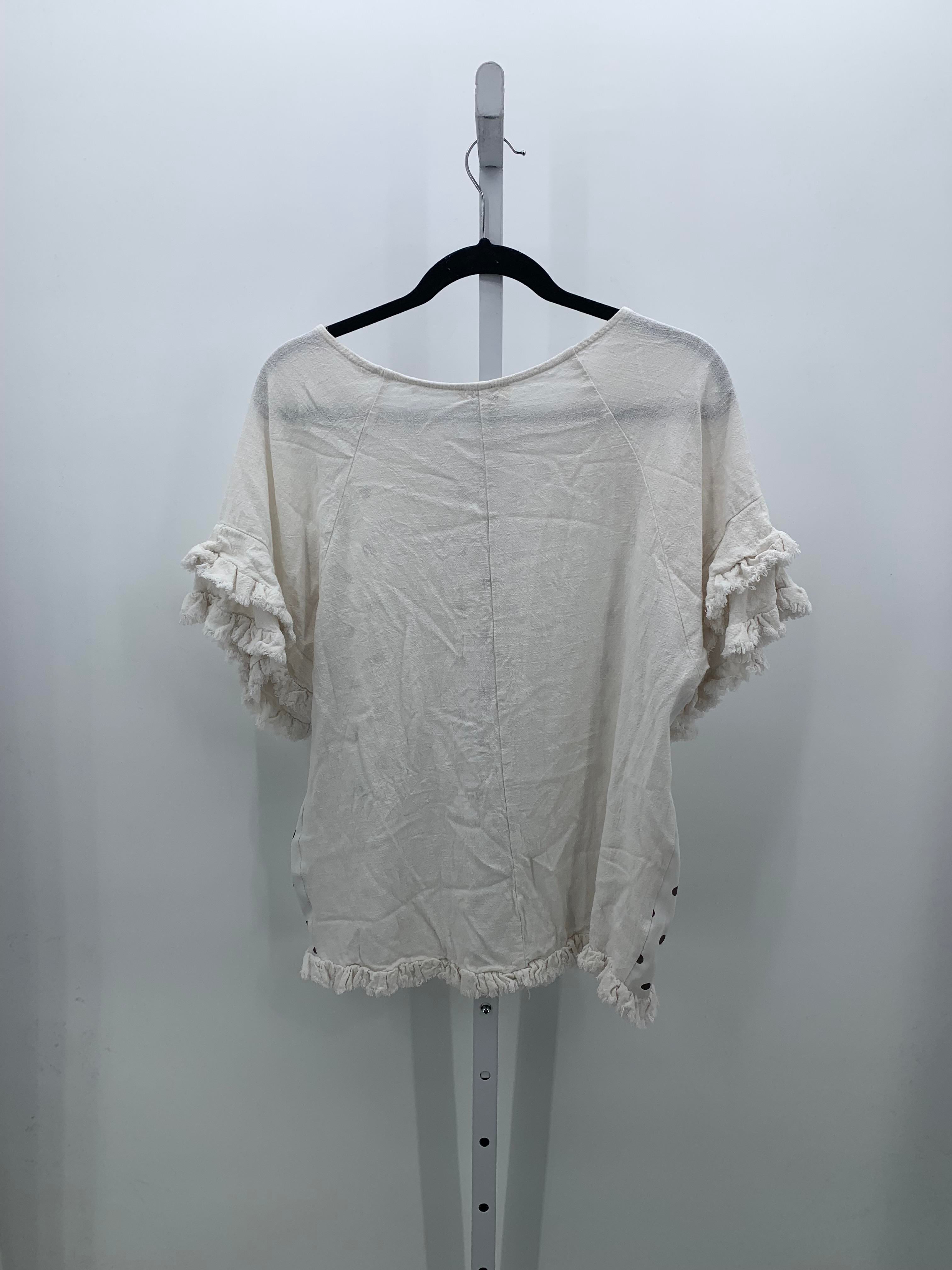 um Gee Size Medium Misses Short Sleeve Shirt