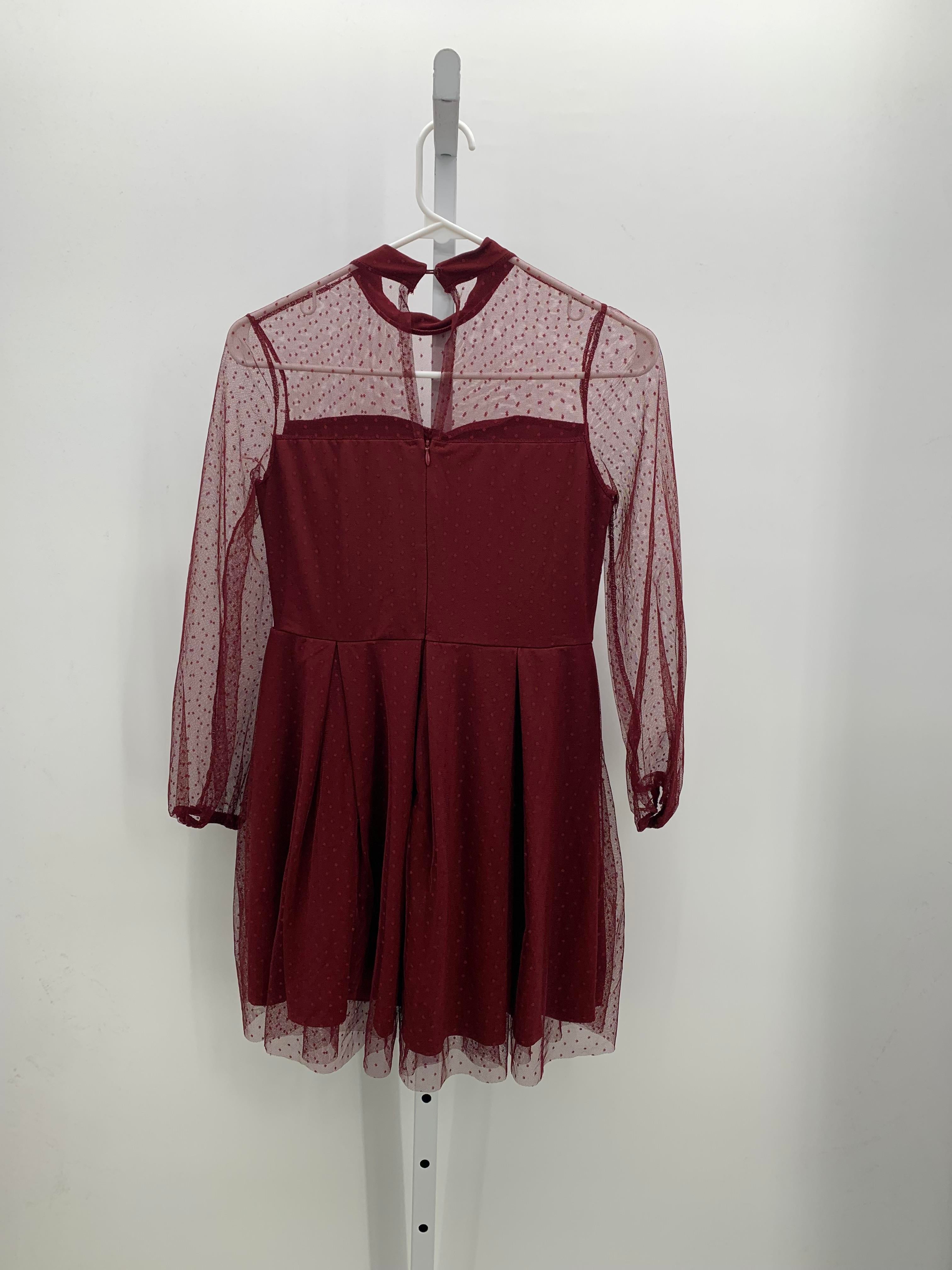 Size 10-12 Girls Long Sleeve Dress