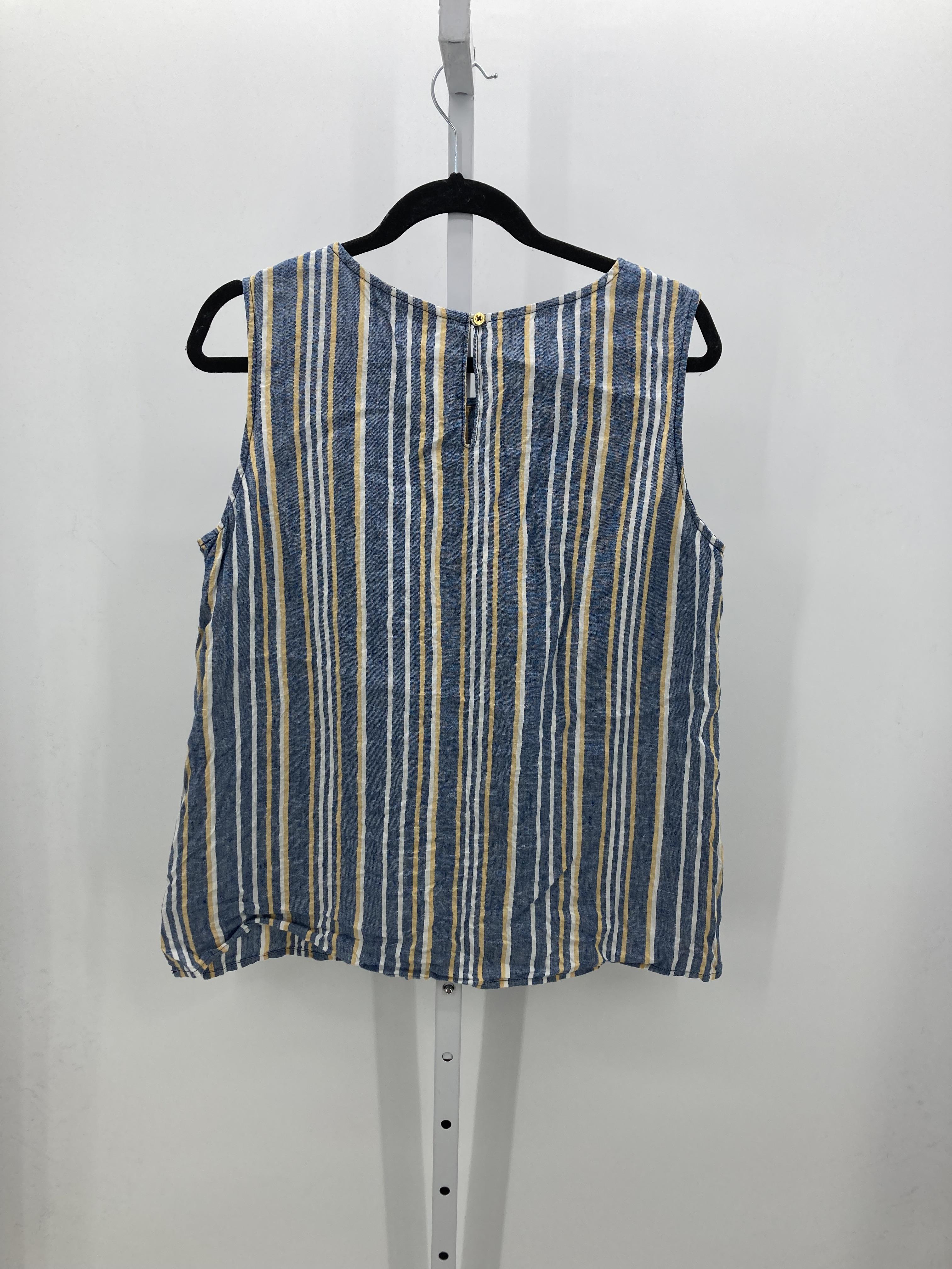 Ellen Tracy Size Extra Large Misses Sleeveless Shirt