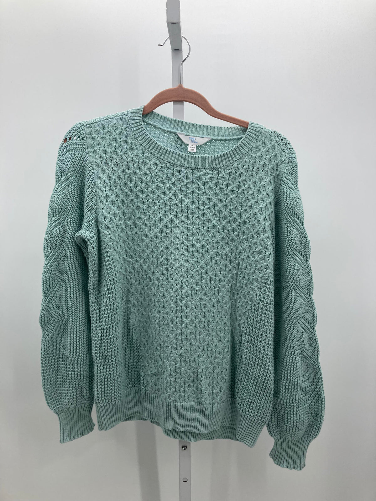 Time and Tru Size Medium Misses Long Slv Sweater