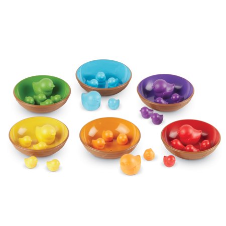 Learning Resources Learning Essentials - Birds in a Nest Sorting Set -