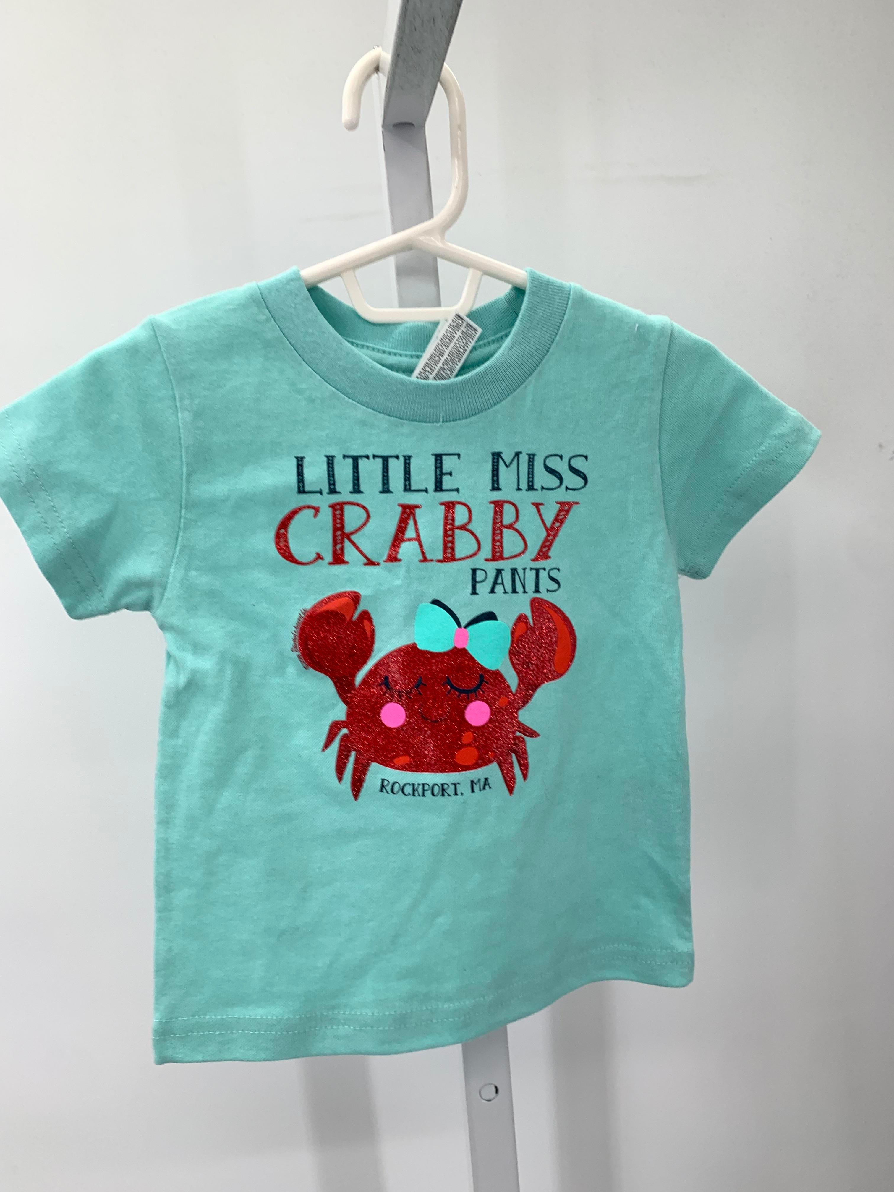 Rabbit Skins Size 18 Months Girls Short Sleeve Shirt