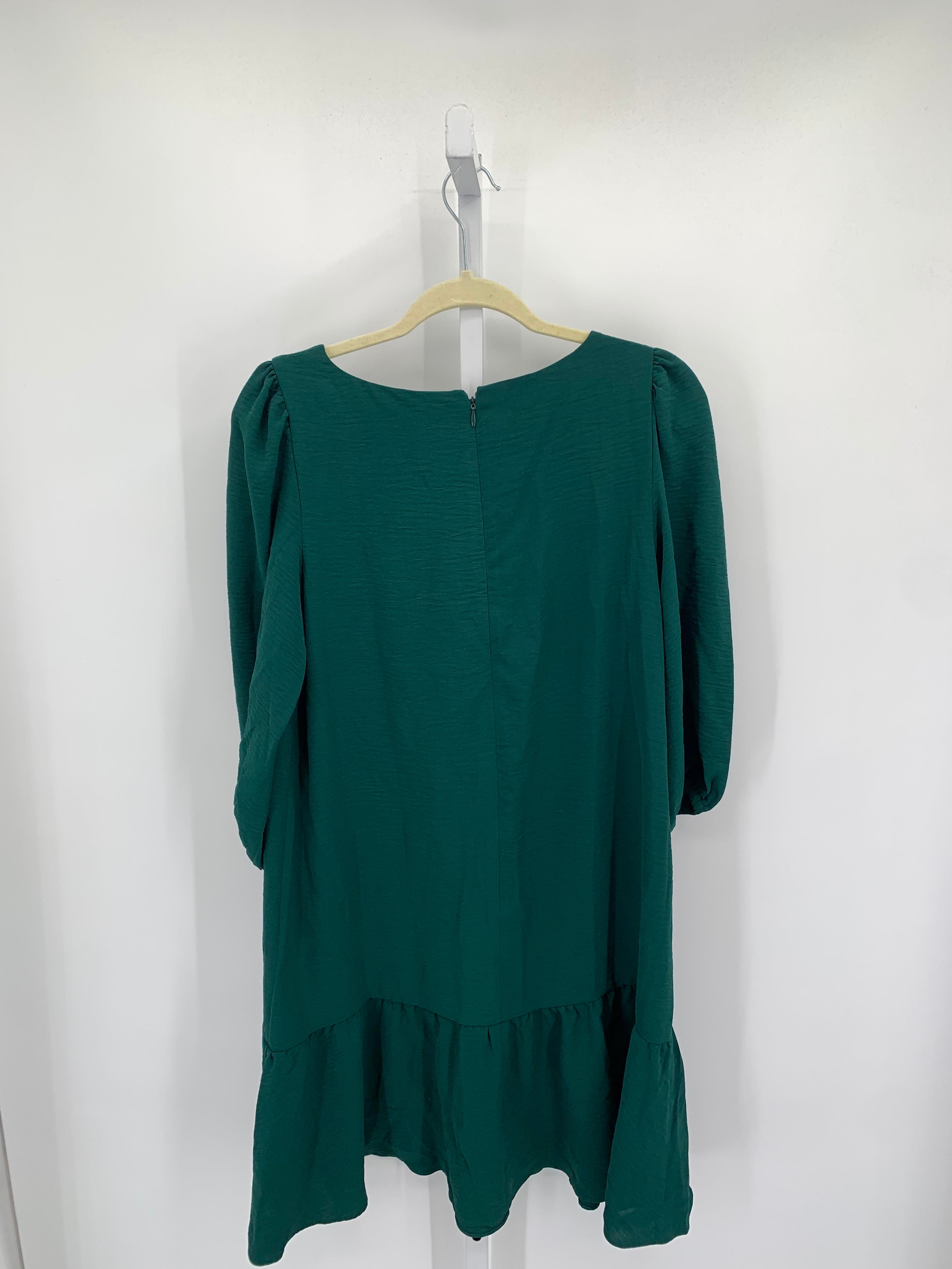 DKNY Size 12 Misses 3/4 Sleeve Dress