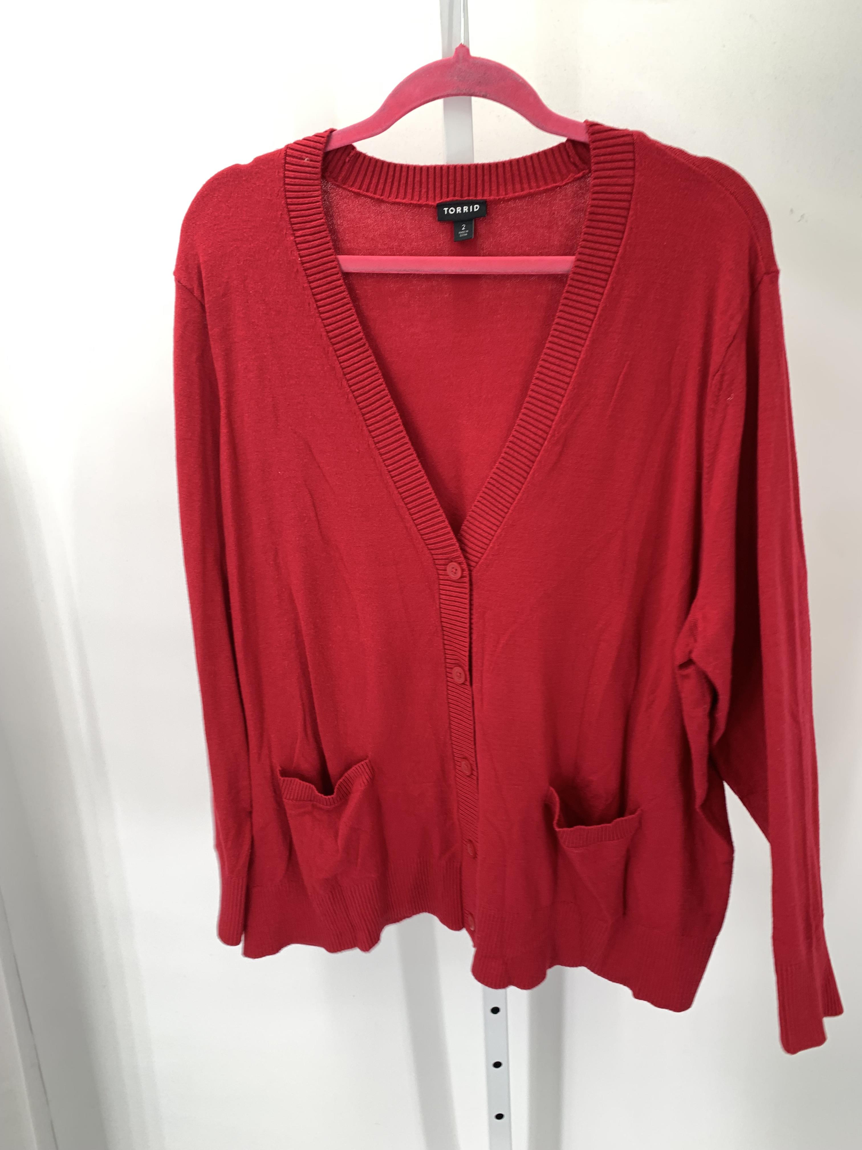 Torrid Size 2X Womens Long Slv Sweater