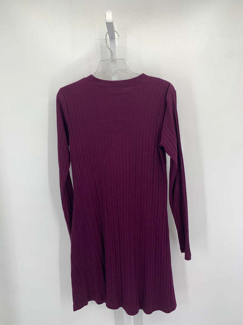 Zara Size Large Misses Long Sleeve Dress