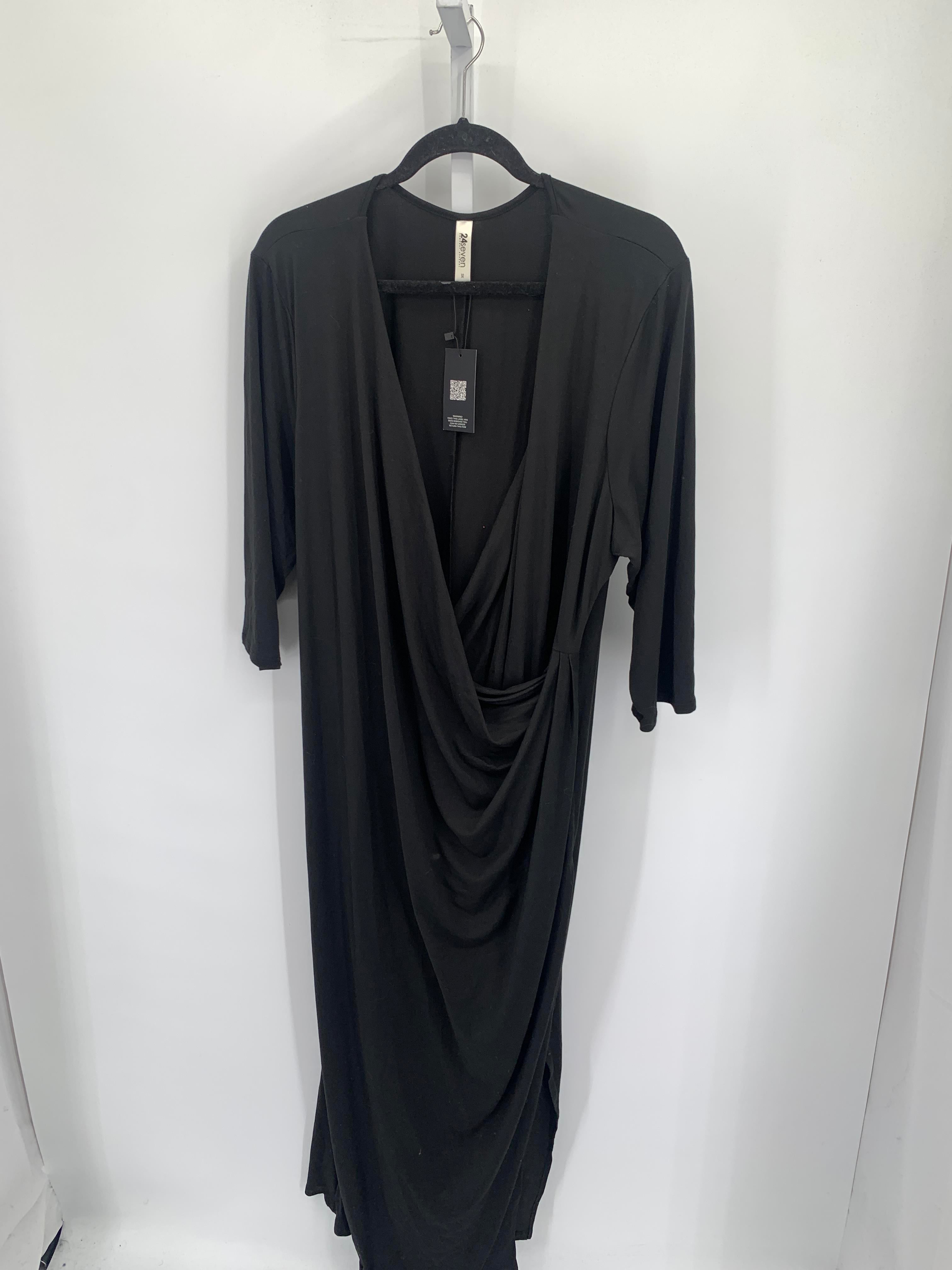 Size 3X Womens 3/4 Sleeve Dress