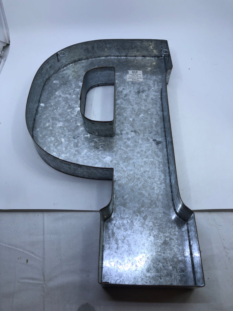 GALVANIZED "P".