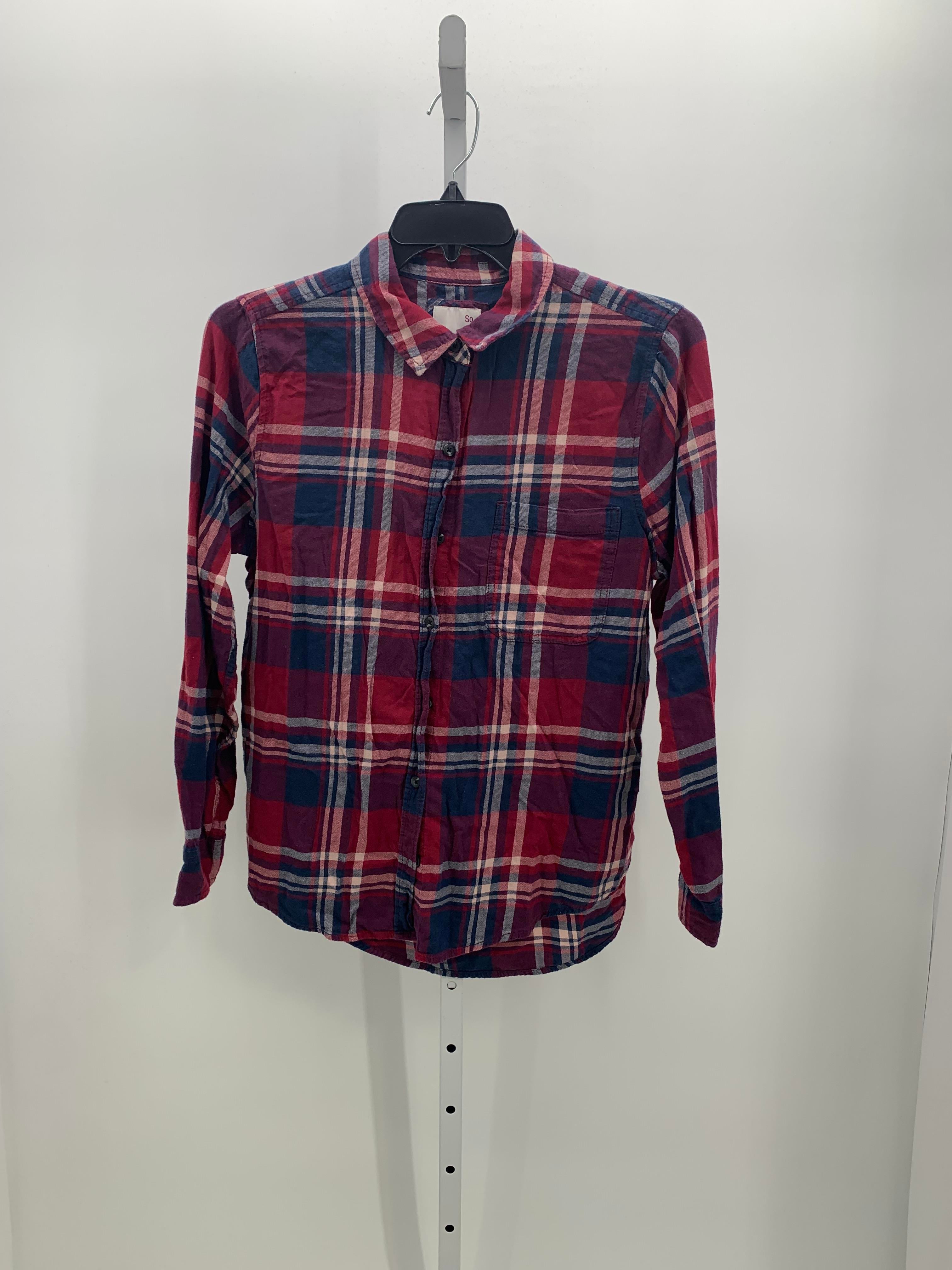 SO Size Extra Large Juniors Long Sleeve Shirt