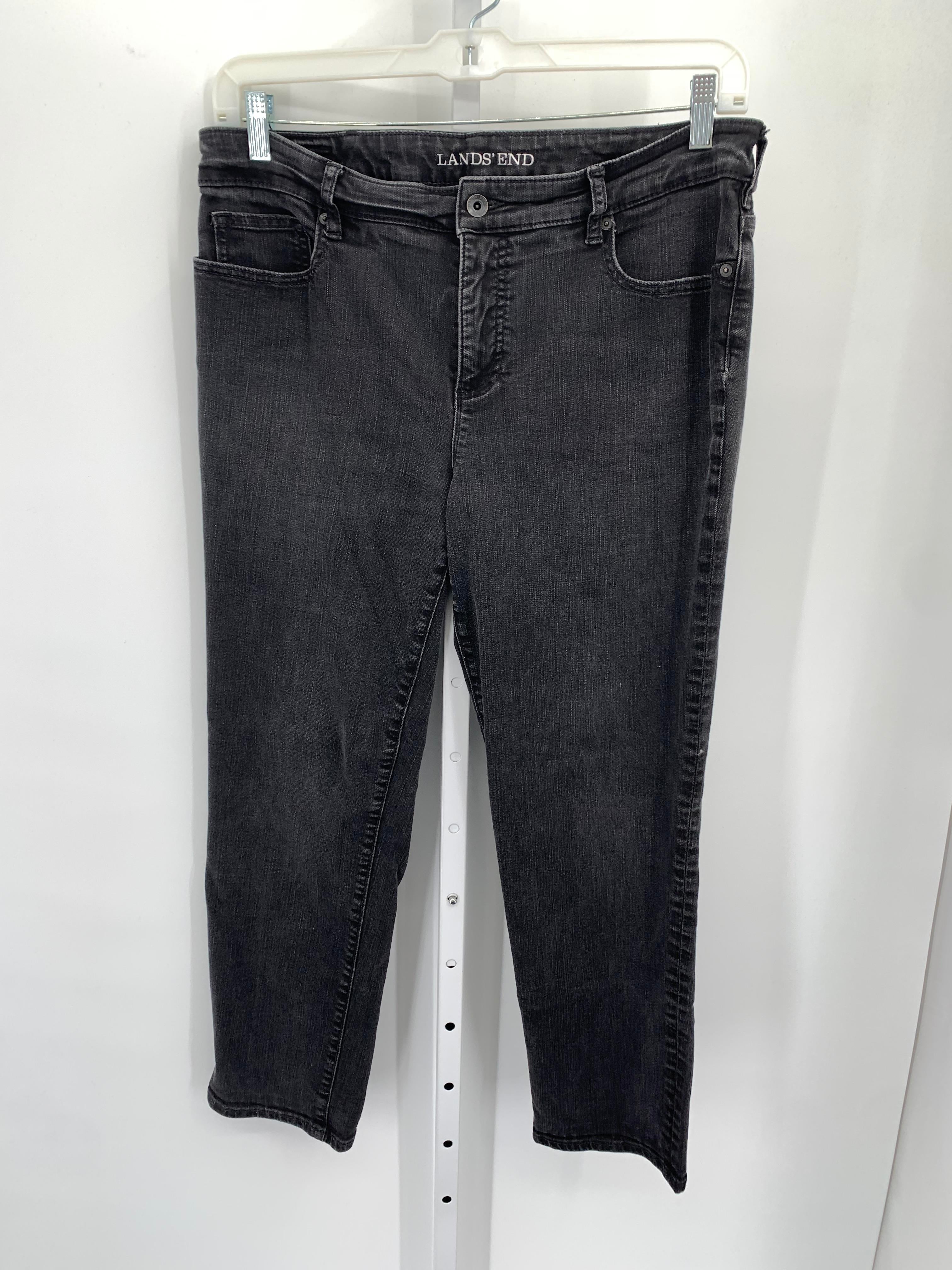 Lands End Size 14 W Womens Jeans