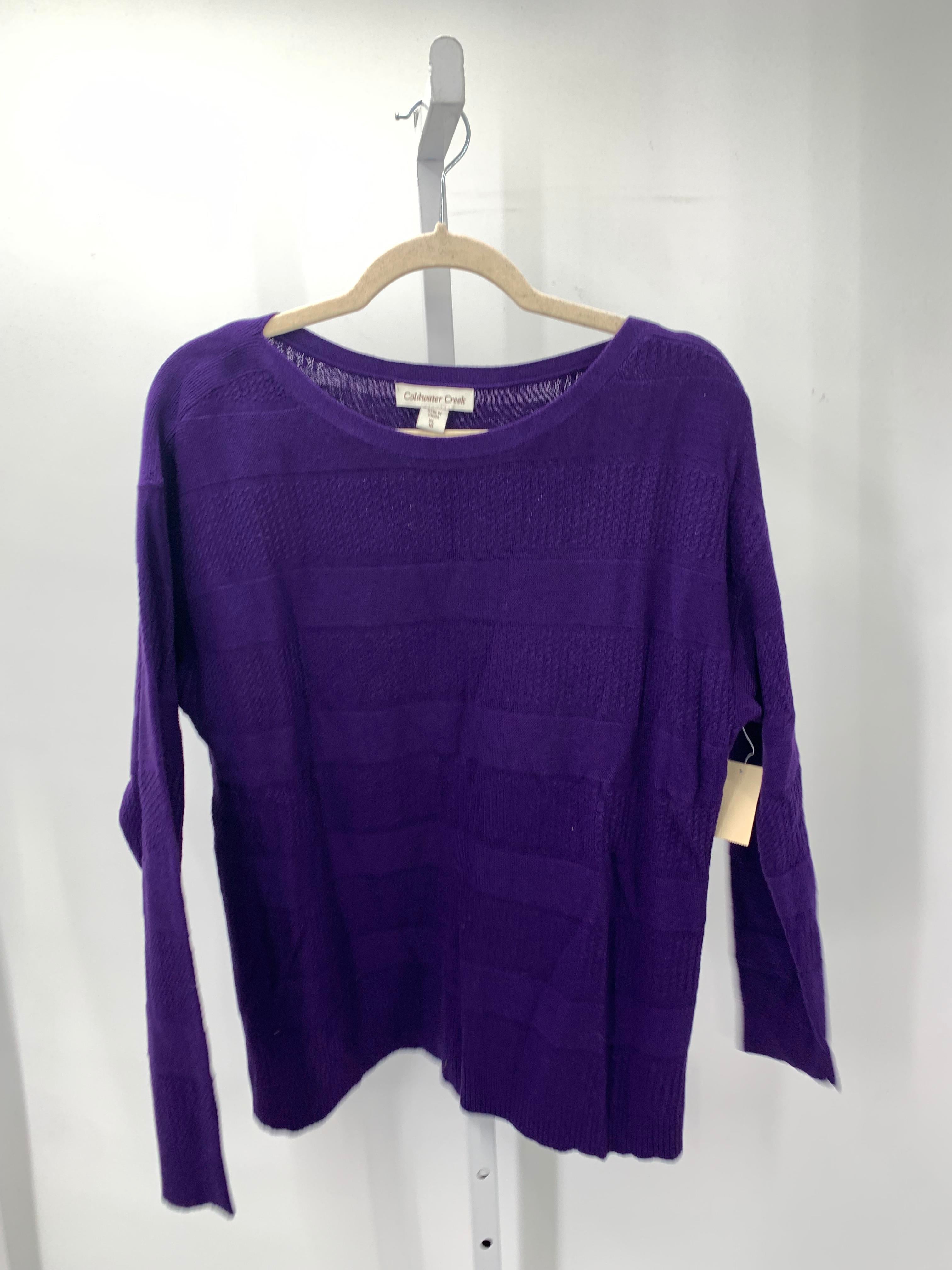 Coldwater Creek Size Extra Large Misses Long Slv Sweater