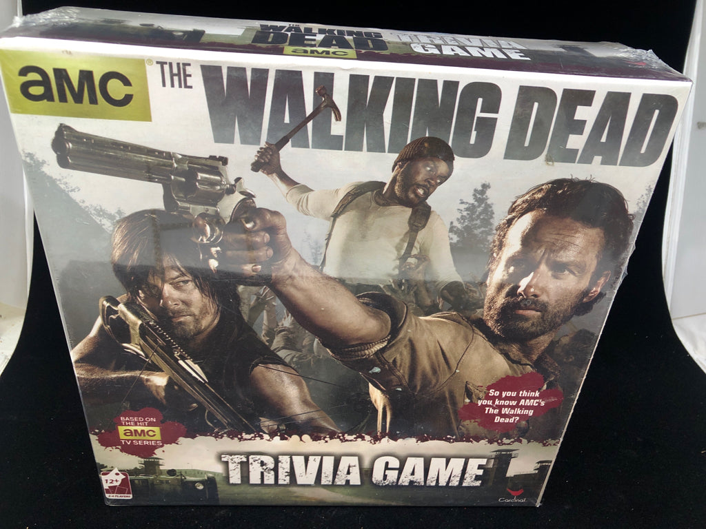 NIB THE WALKING DEAD TRIVIA GAME.