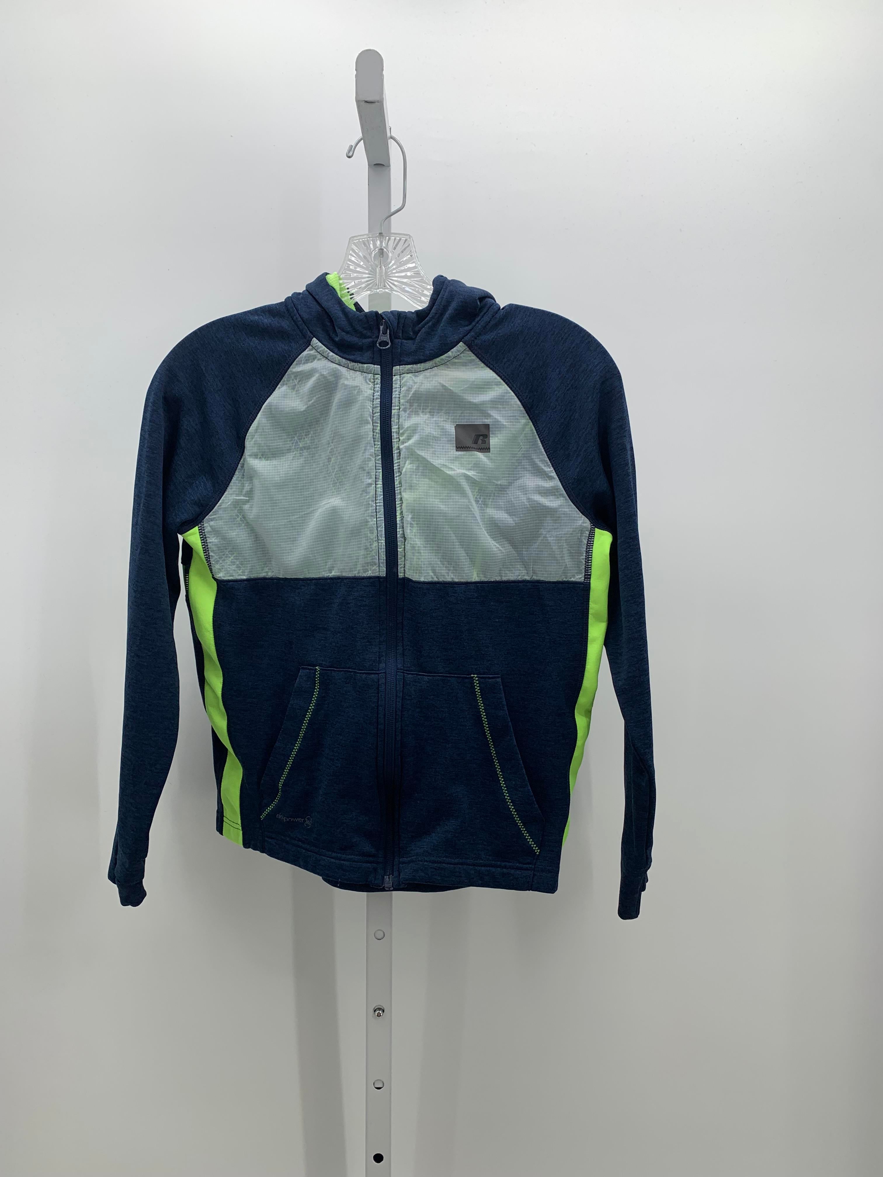 GREEN HOODED ZIP
