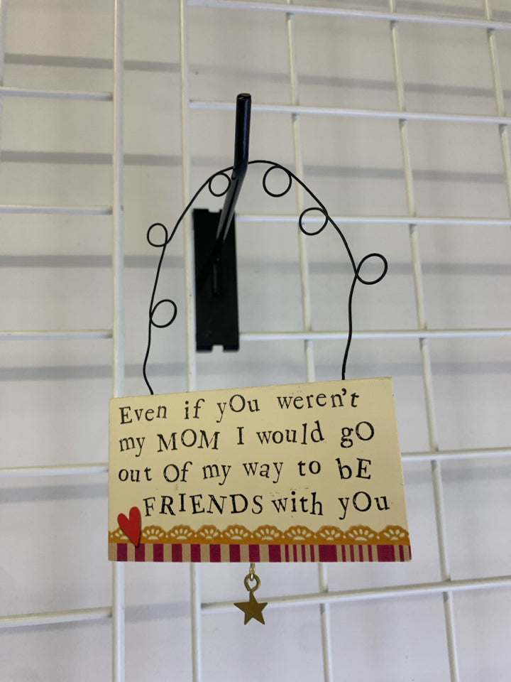 EVEN IF- SMALL WALL HANGING.