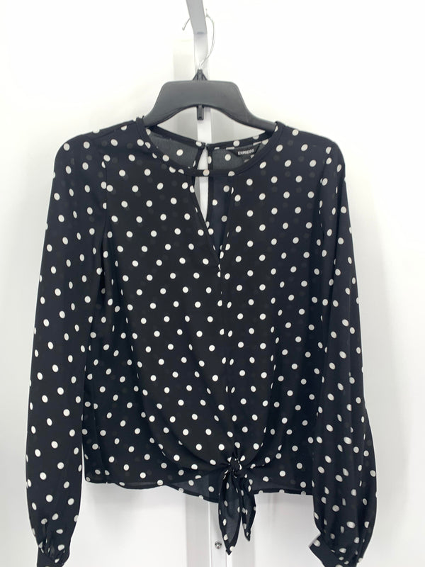 Express Size Small Misses Long Sleeve Shirt