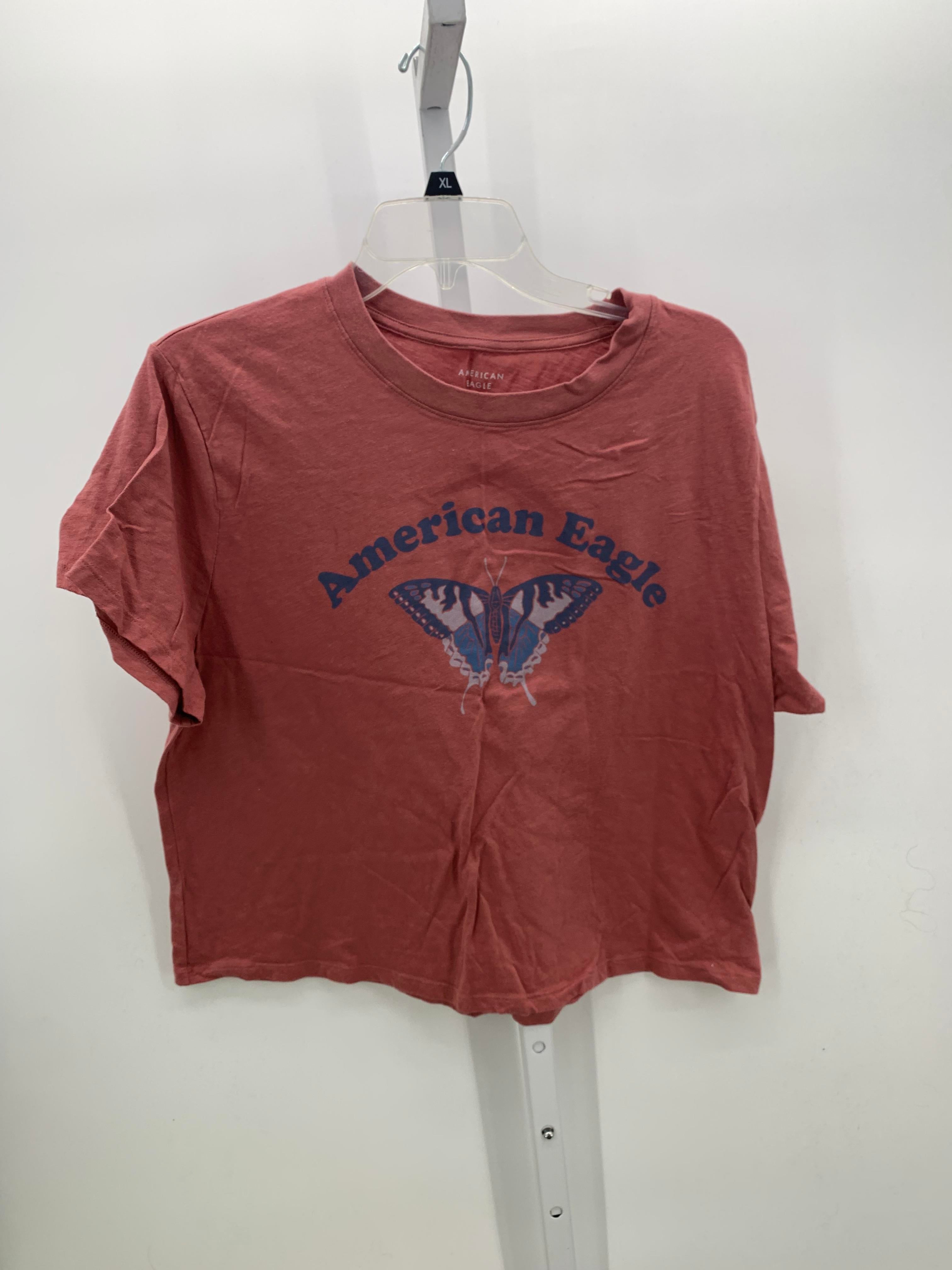 American Eagle Size Extra Large Juniors Short Sleeve Shirt