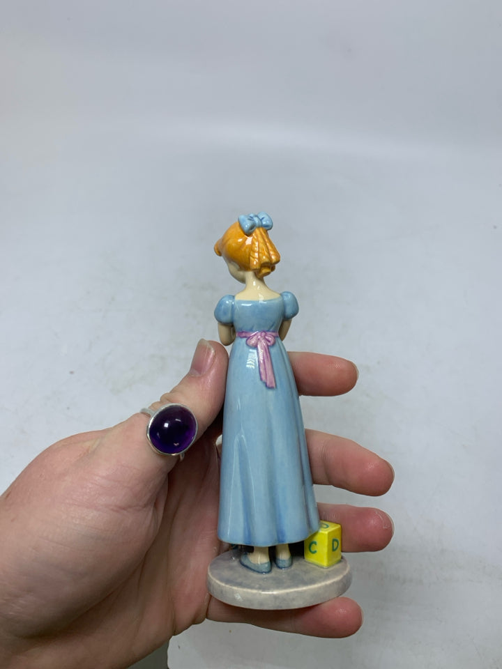 VTG DISNEY SHOWCASE PETER PAN "WENDY" FIGURINE 2002.