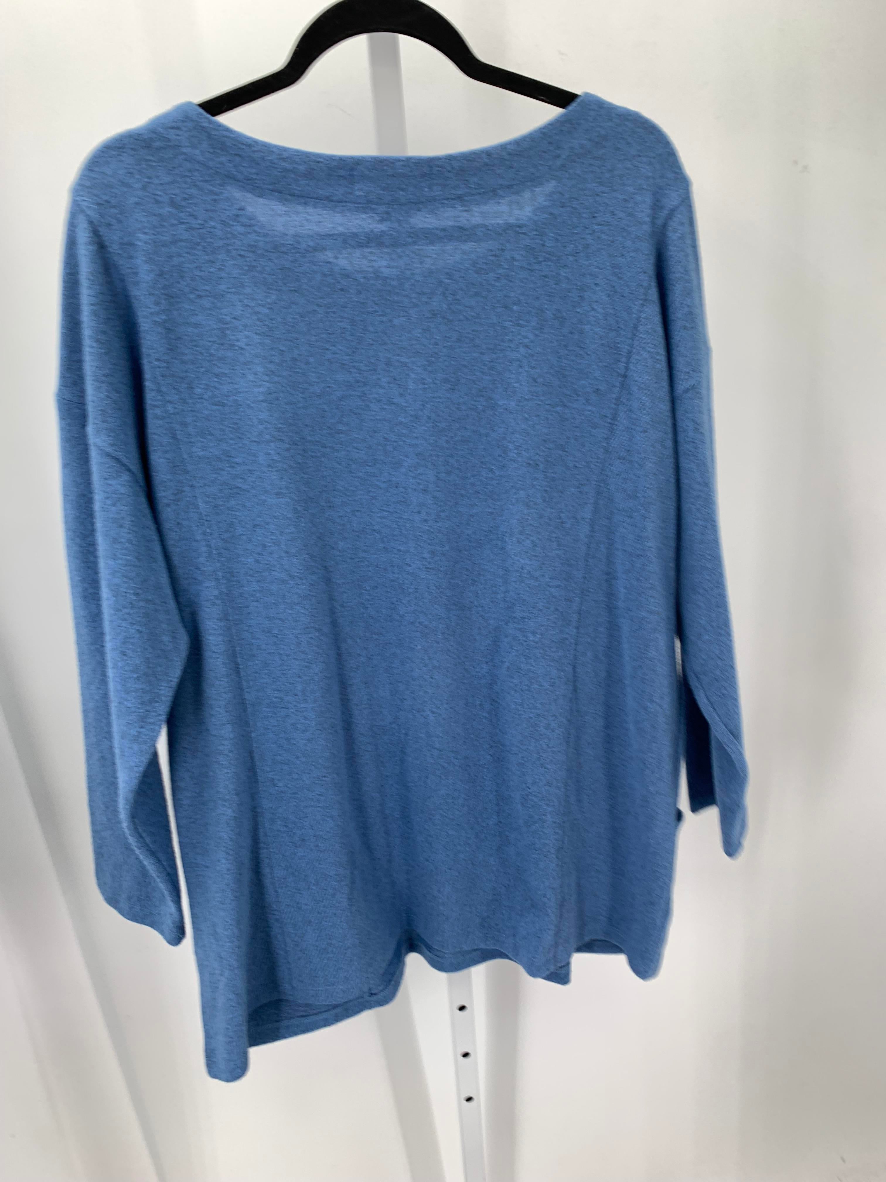 CJ Banks Size 1X Womens Long Sleeve Shirt