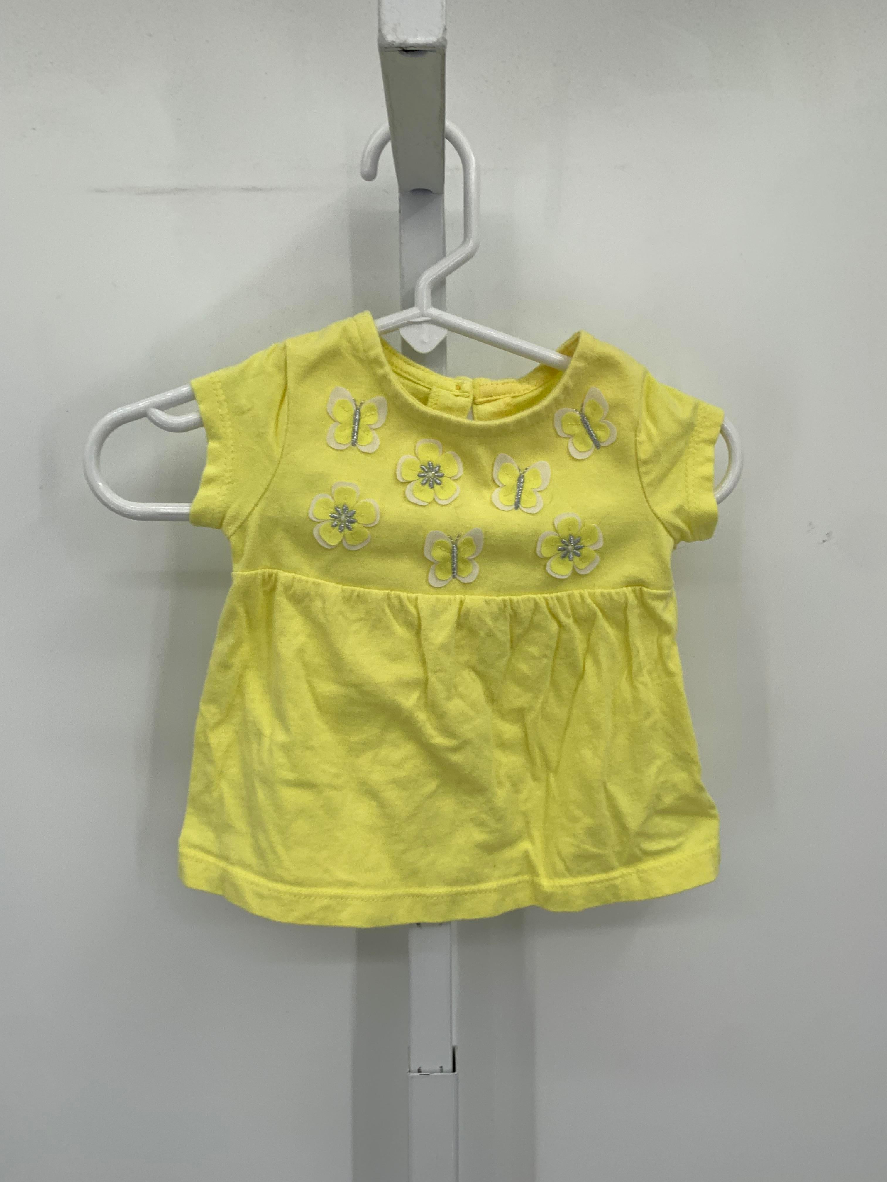 Carters Size 3 Months Girls Short Sleeve Shirt