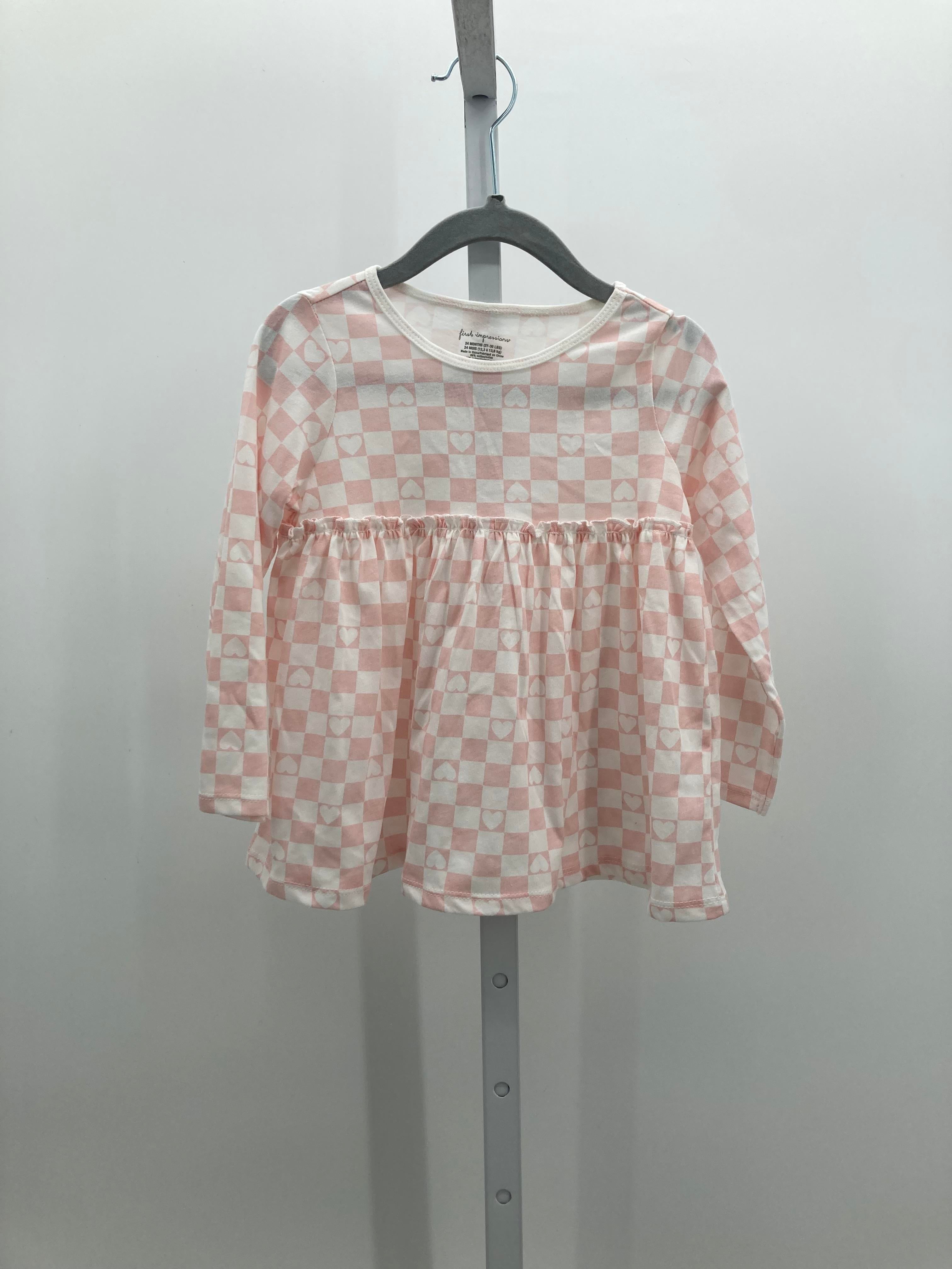 First Impressions Size 24 Months Girls Long Sleeve Dress