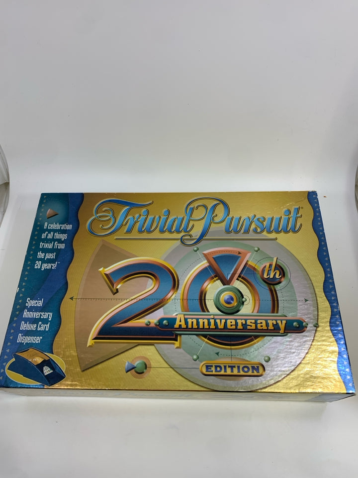 NIB TRIVIAL PURSUIT 20TH ANNIVERSARY EDITION.