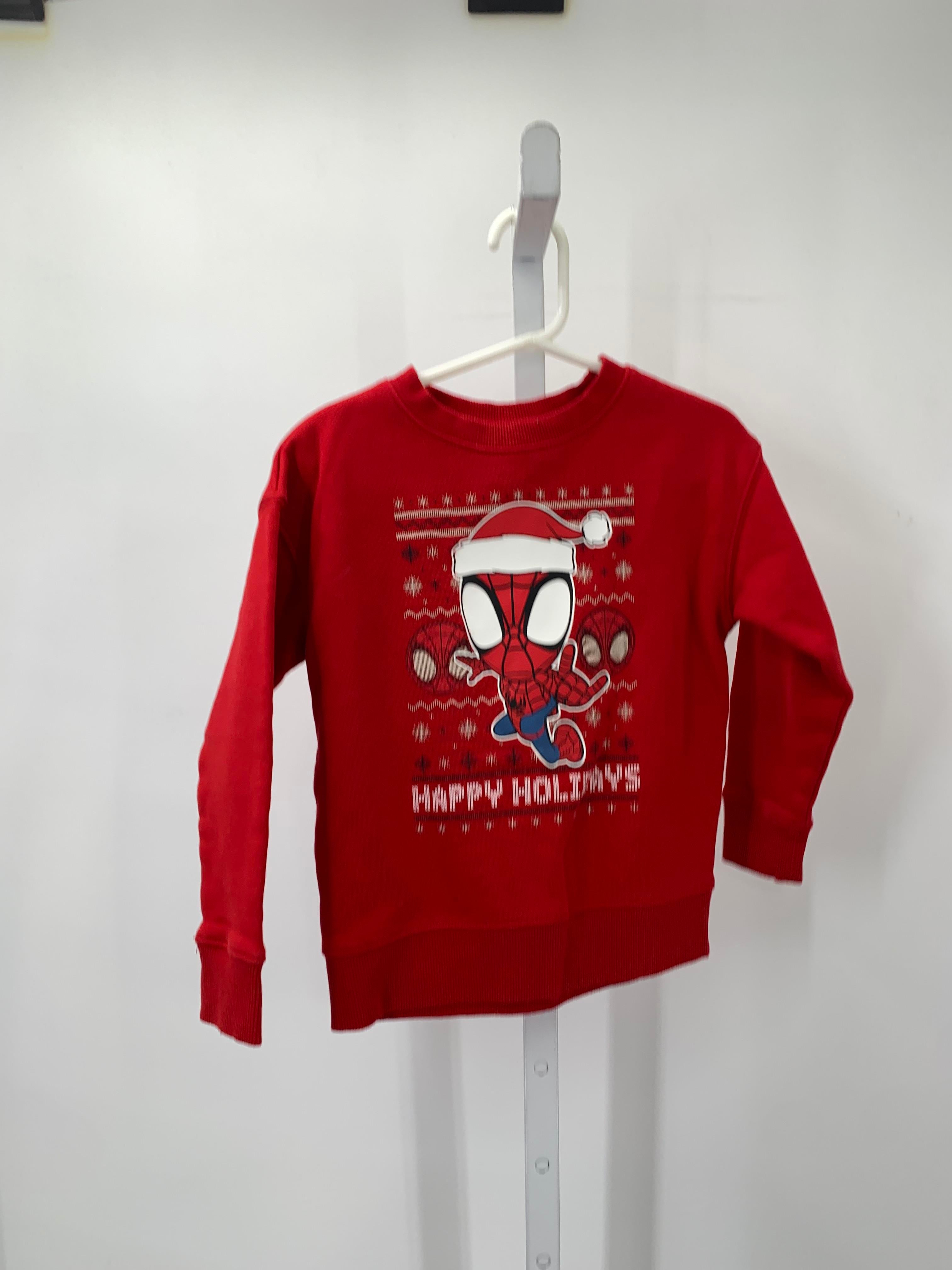 LONG SLV SHIRT SPIDERMAN HAPPY HOLIDAYS