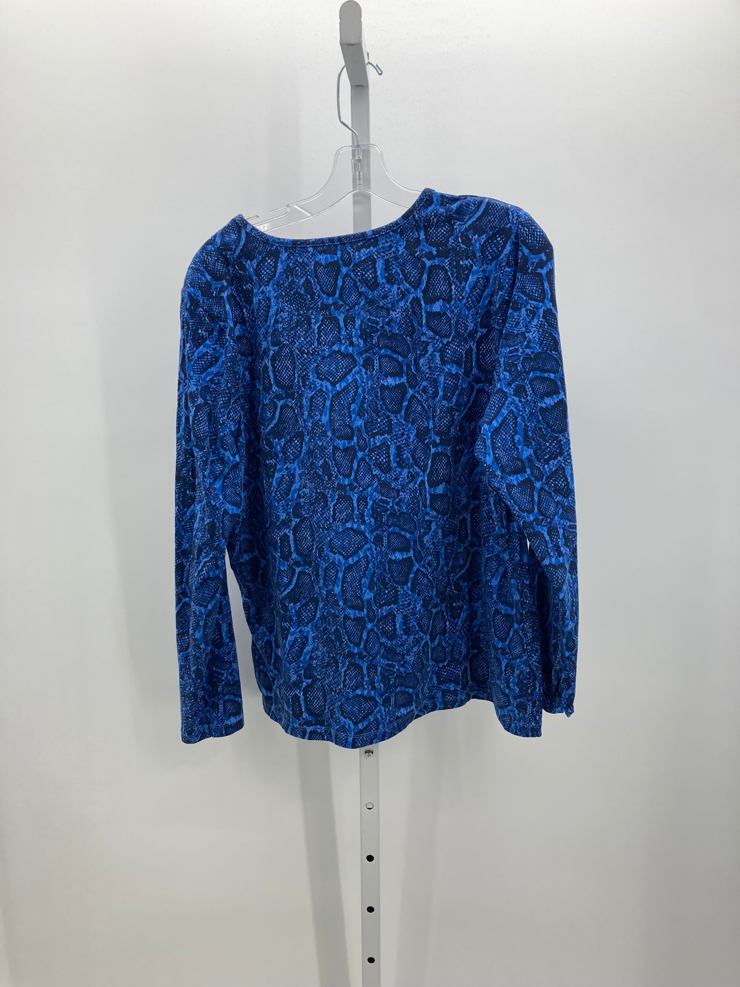 d & co. Size Large Misses Long Sleeve Shirt