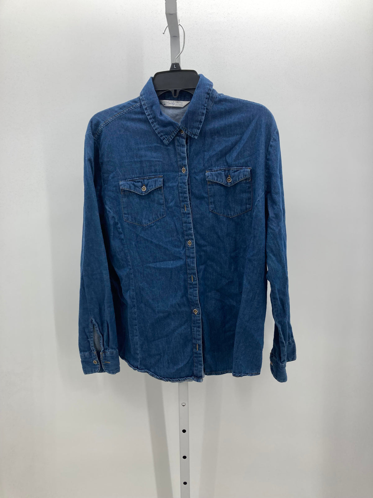 Lee Size Extra Large Misses Long Sleeve Shirt