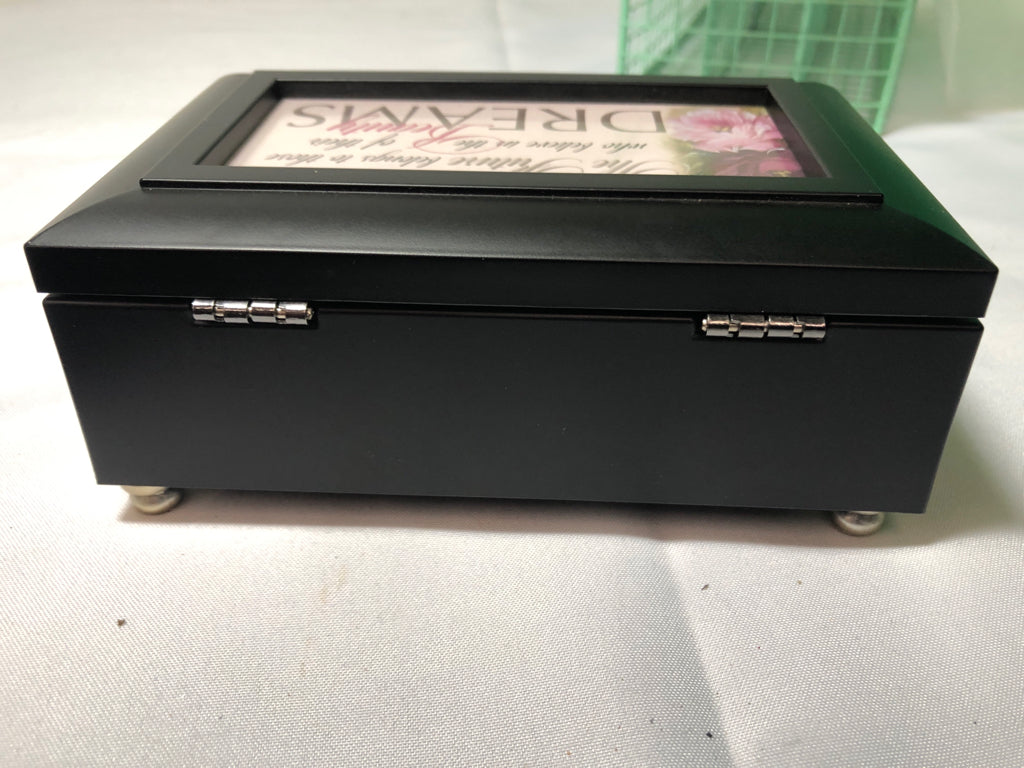 THE FUTURE BELONGS- MUSIC/JEWELRY BOX.