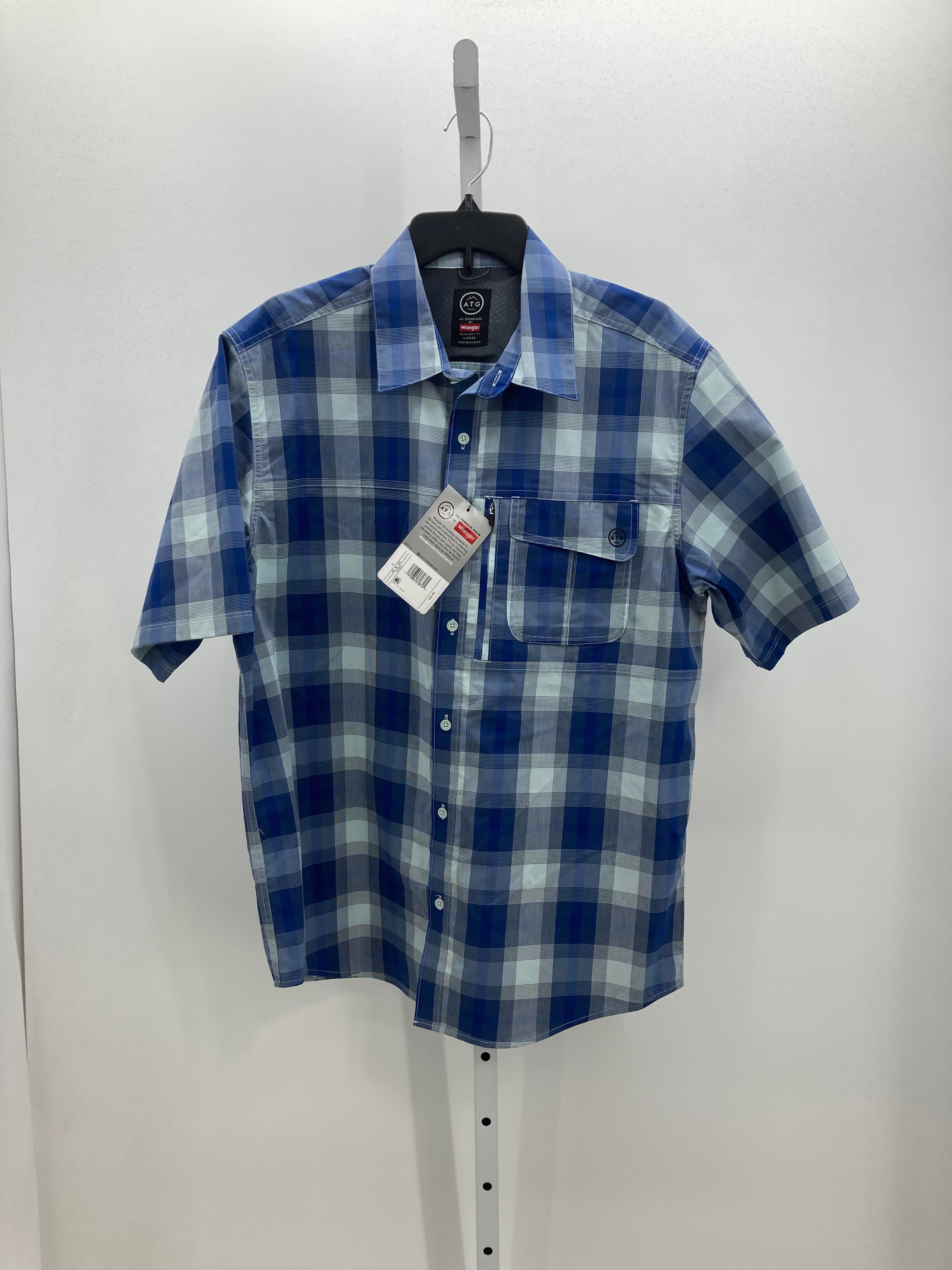 NEW PLAID BTN DOWN