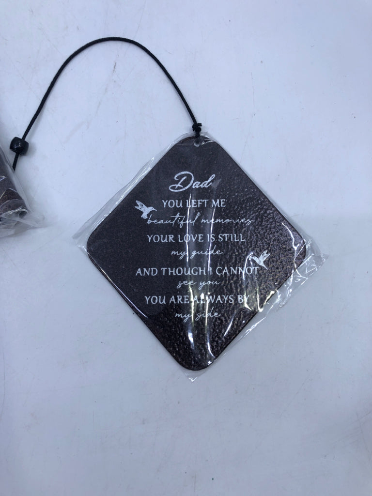 NIB DAD REMEMBRANCE WINDCHIME IN BOX.