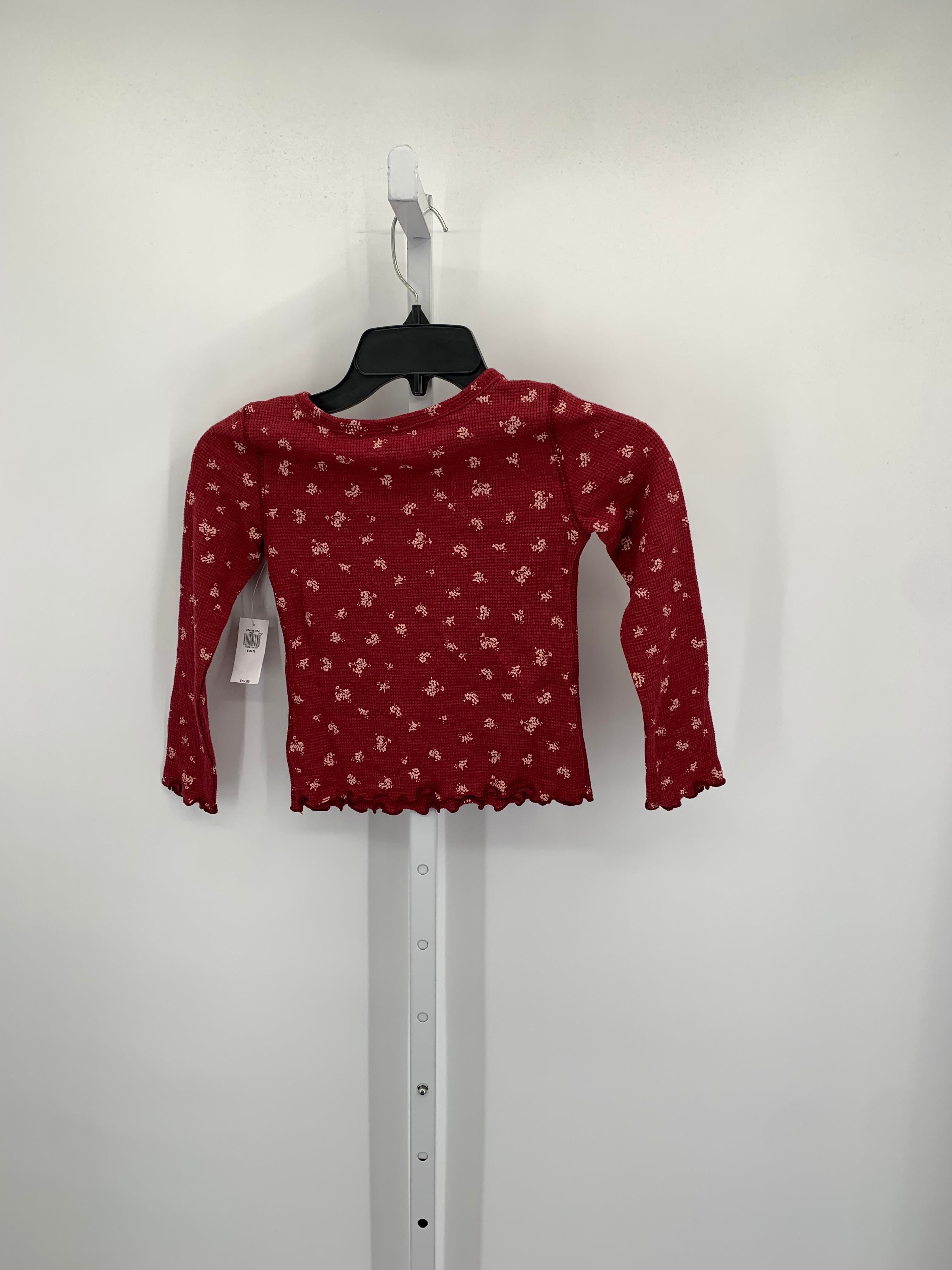 Old Navy Size 6-7 Girls Long Sleeve Shirt