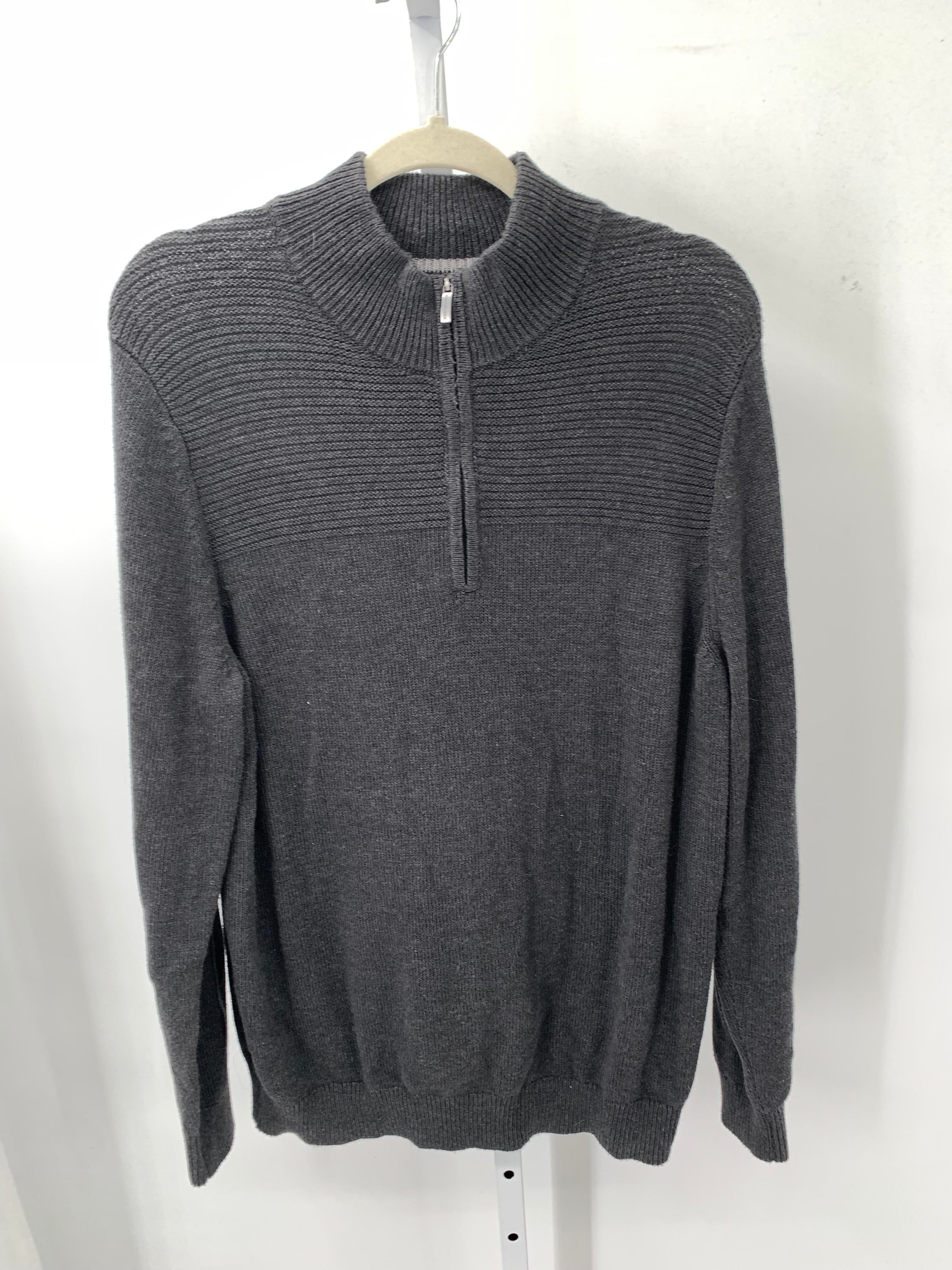 PARTIAL ZIP RIBBED