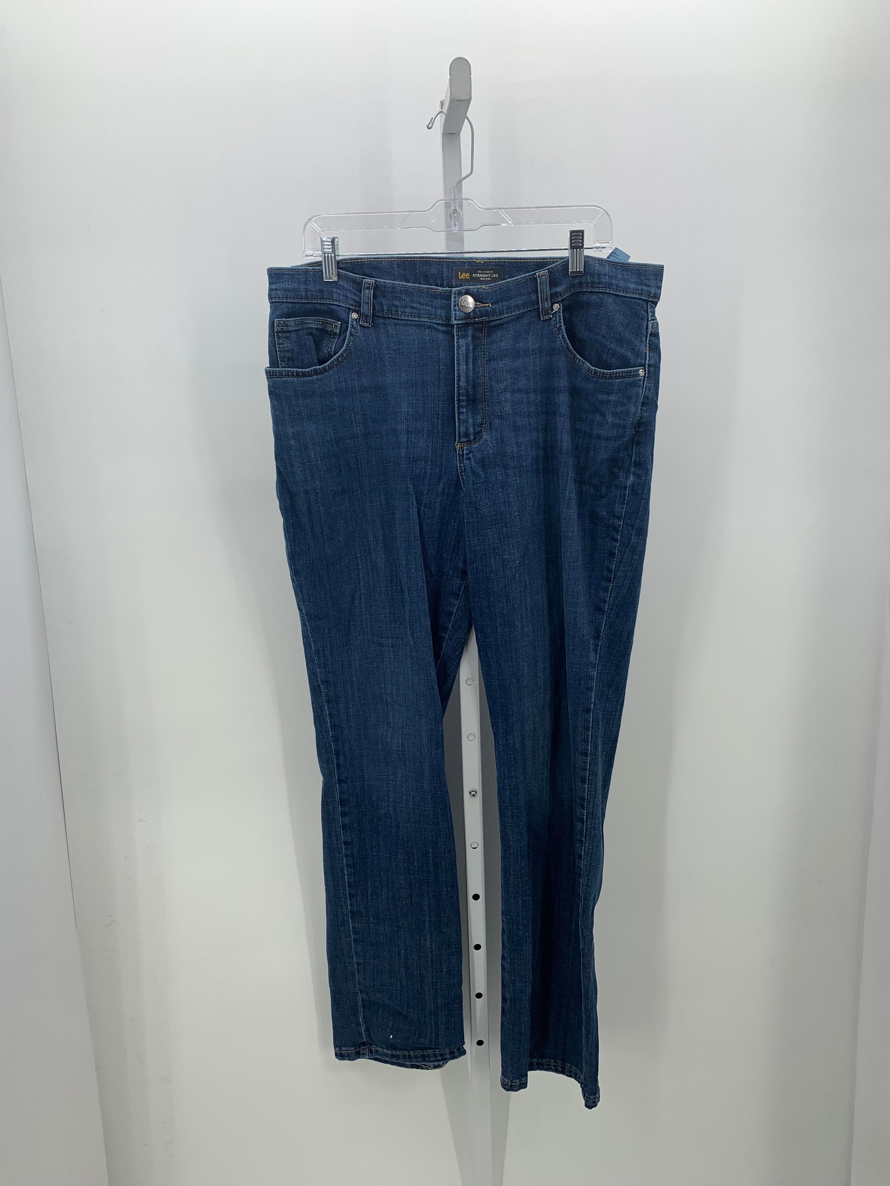 Lee Size 16 Long Misses Jeans