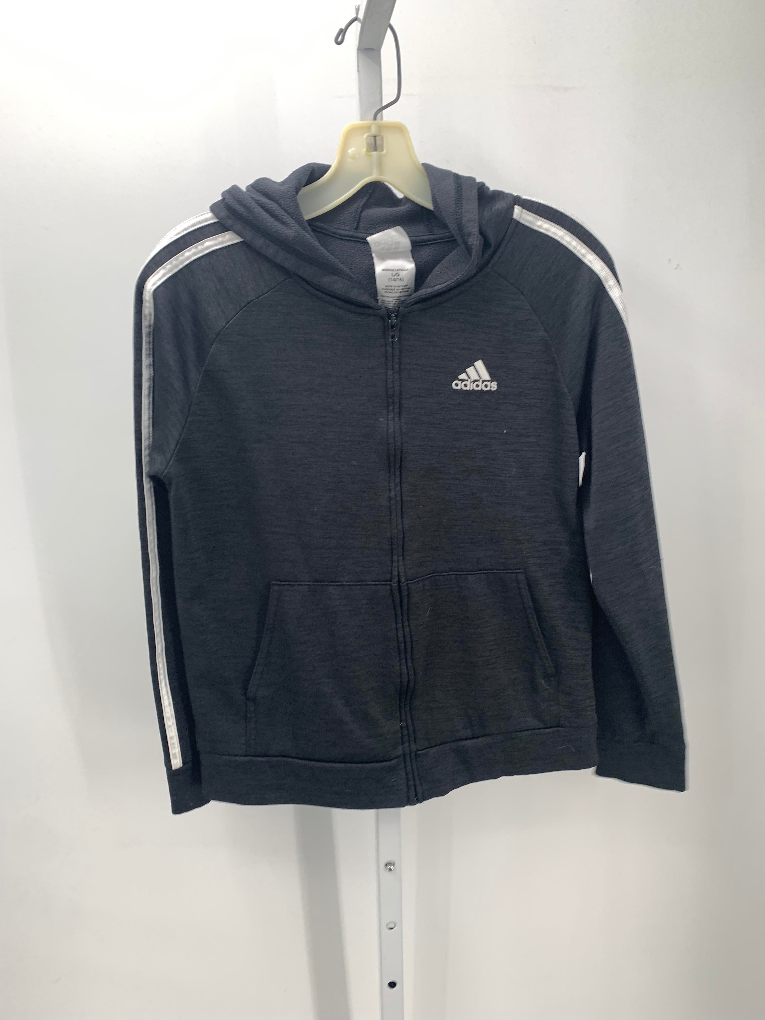 WHITE STRIPES HOODED ZIP