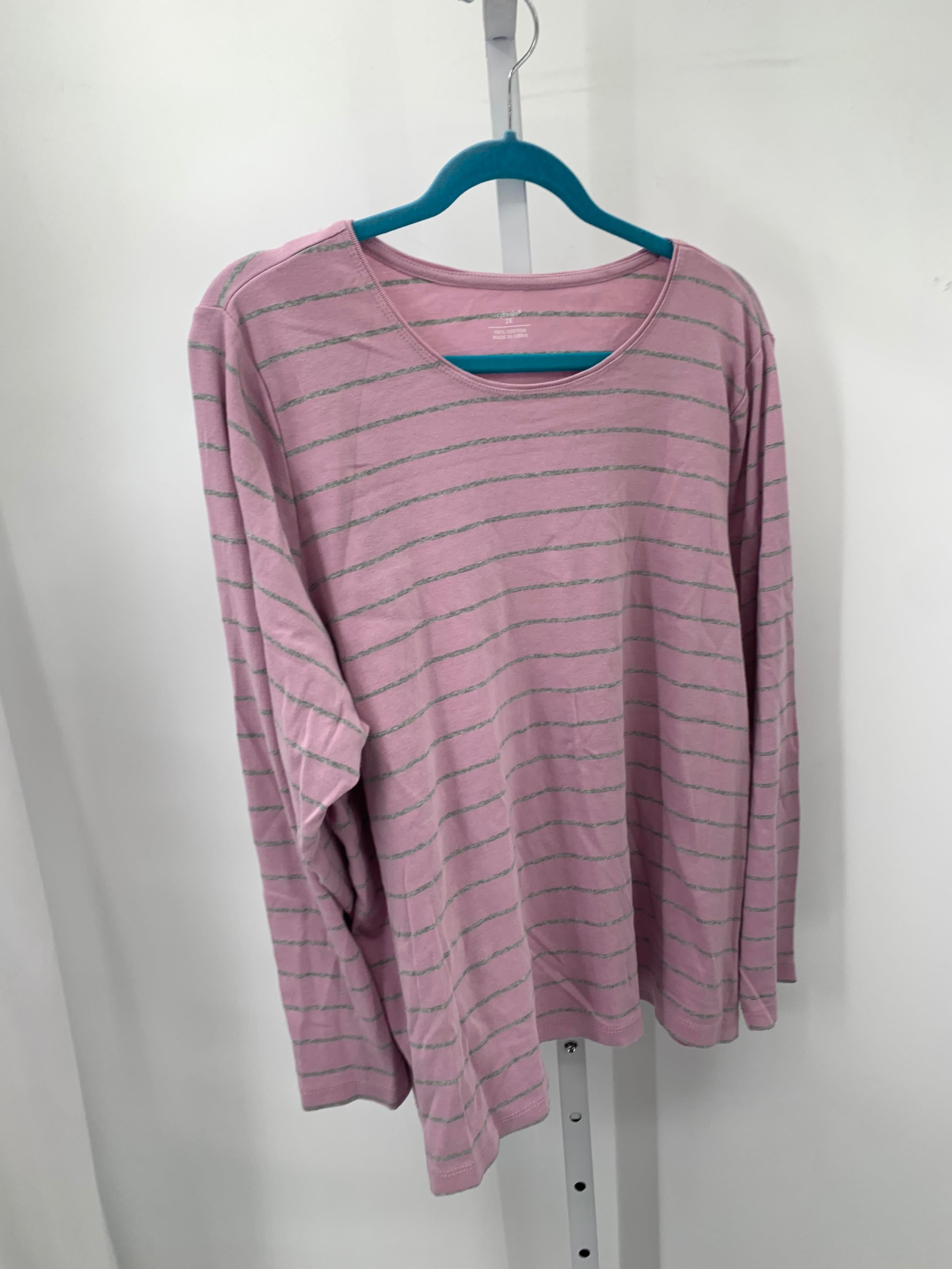 CJ Banks Size 2X Womens Long Sleeve Shirt
