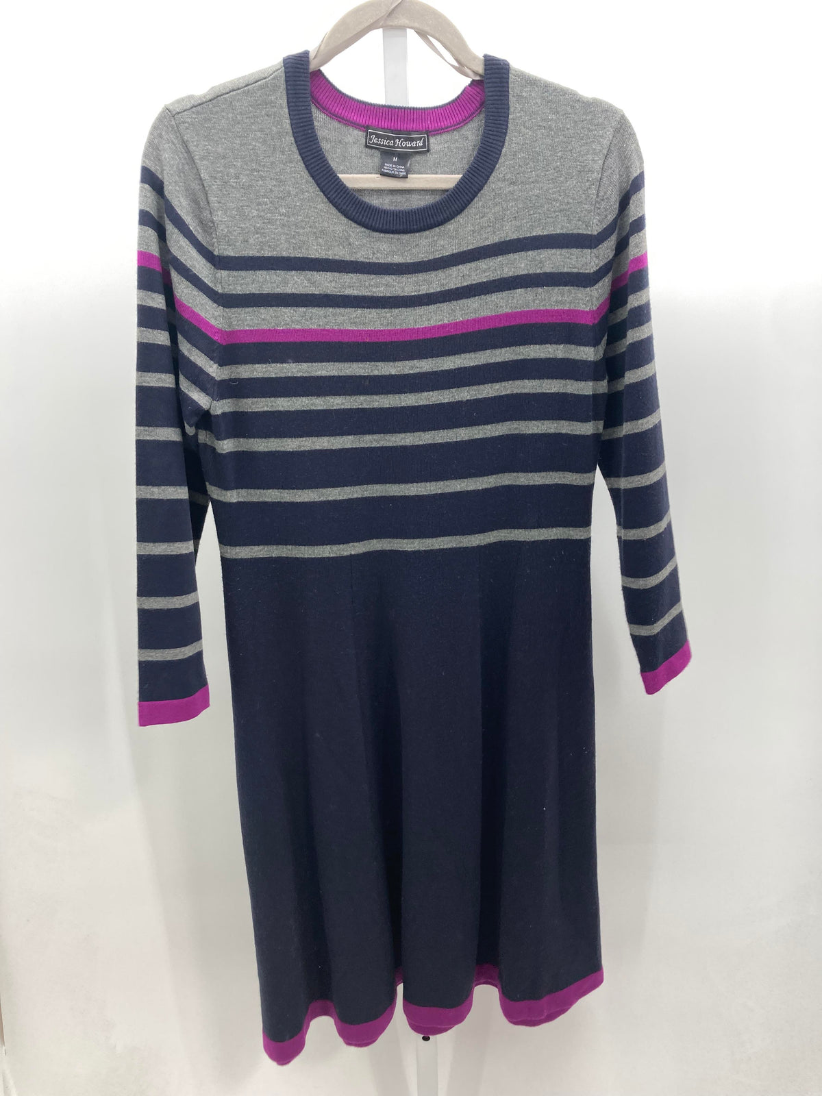 Jessica Howard Size Medium Misses Long Sleeve Dress