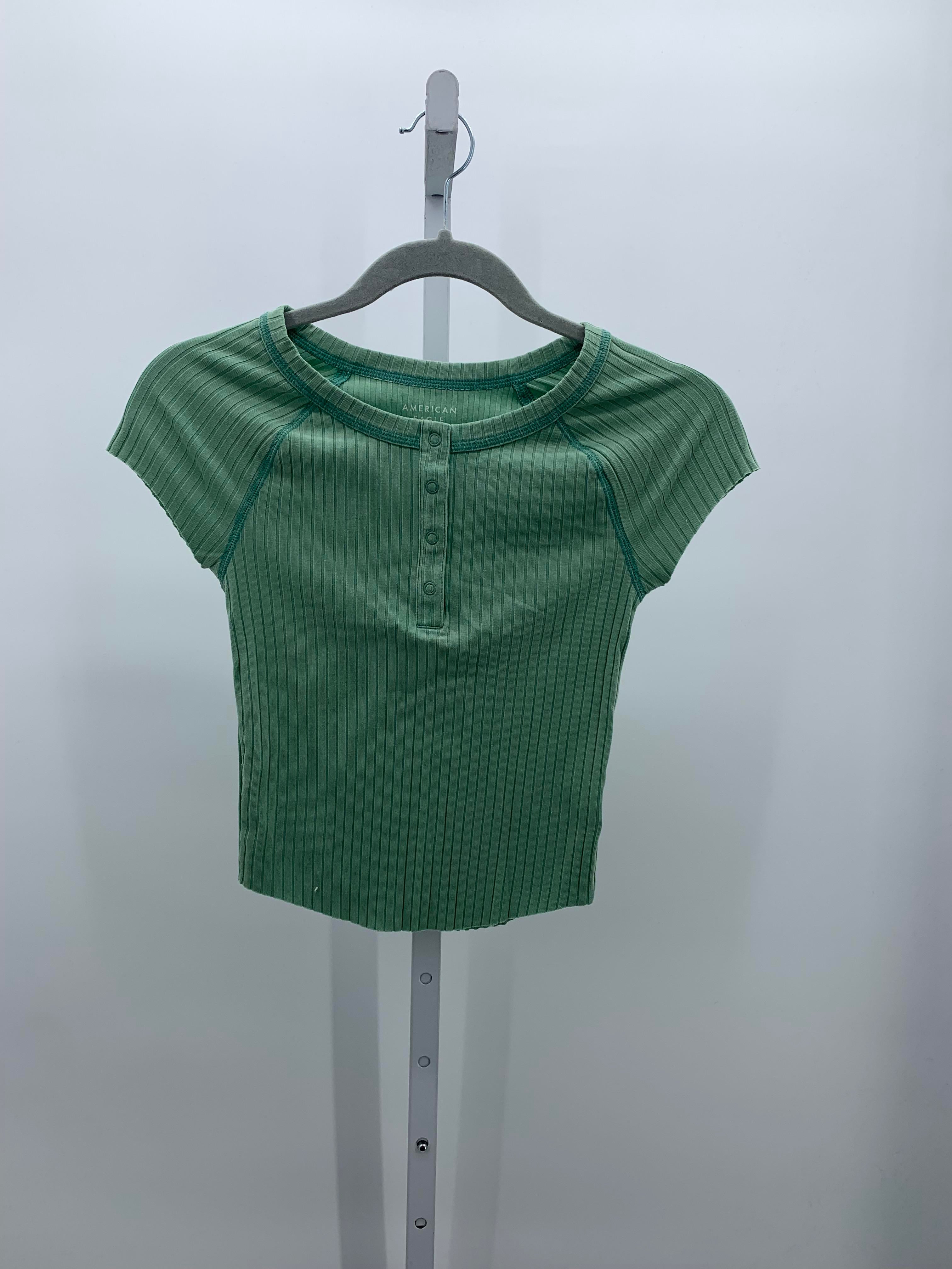 American Eagle Size X Small Juniors Short Sleeve Shirt