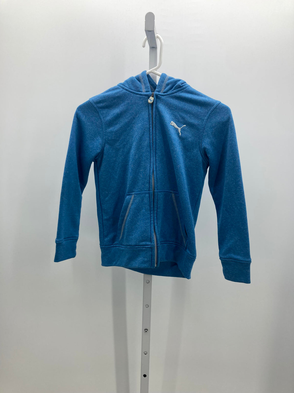 HOODED ZIP KNIT