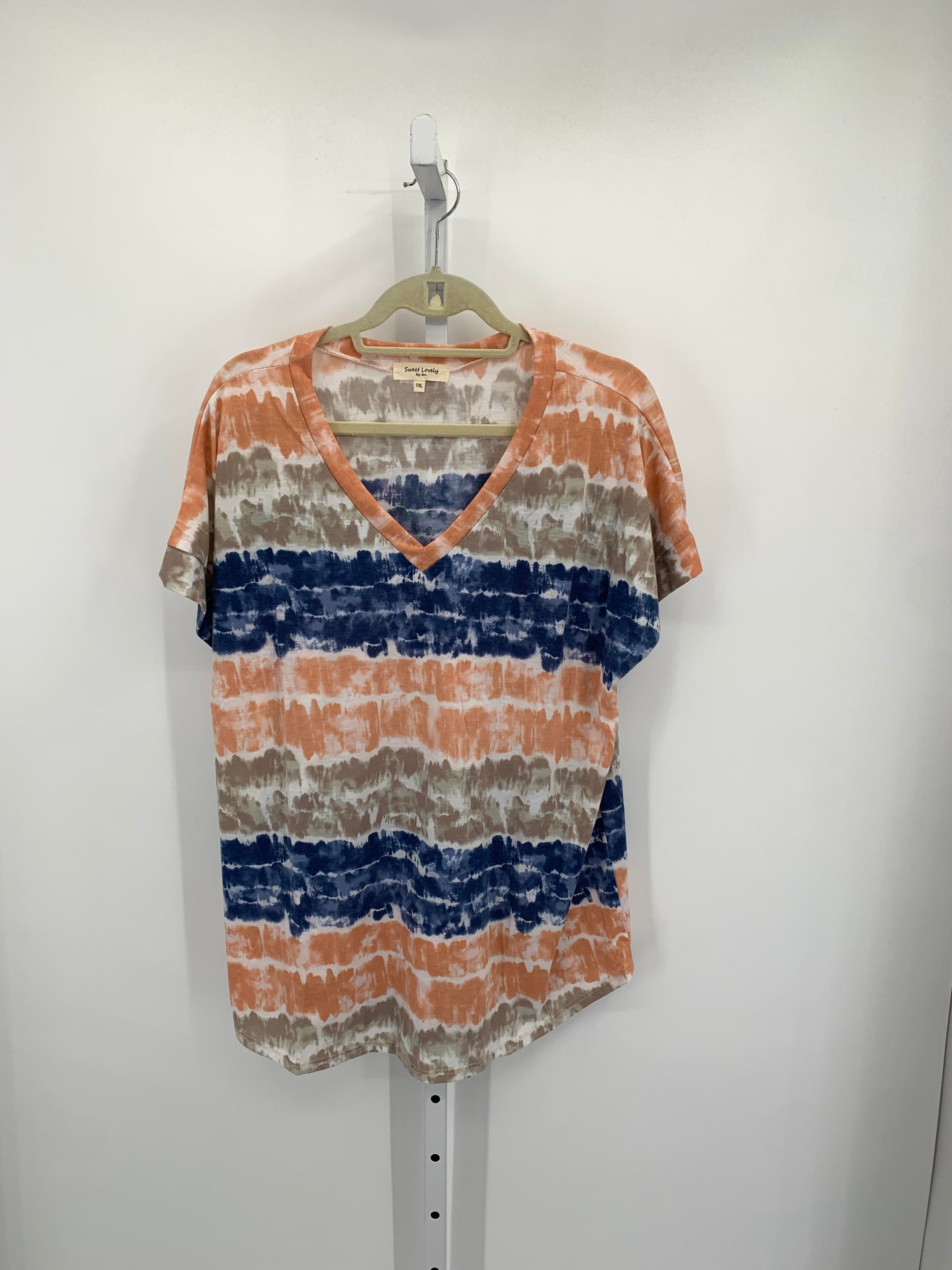 Size 1X Womens Short Sleeve Shirt