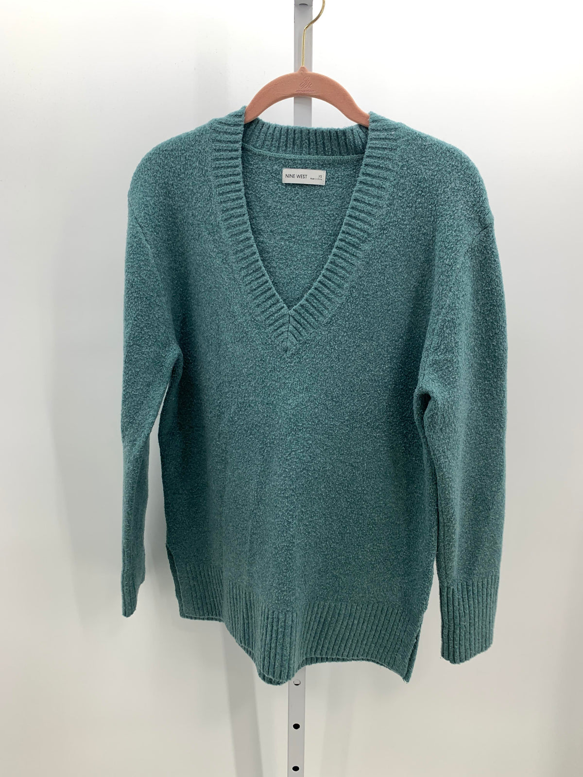 Nine West Size X Small Misses Long Slv Sweater
