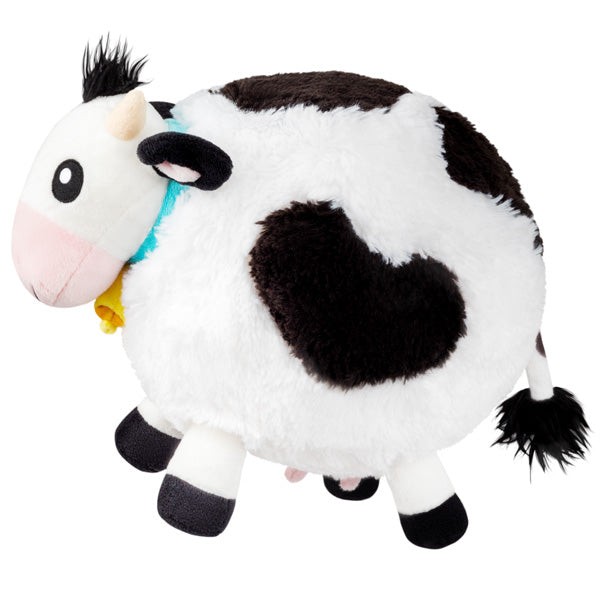 Mini Squishable Black & White Cow