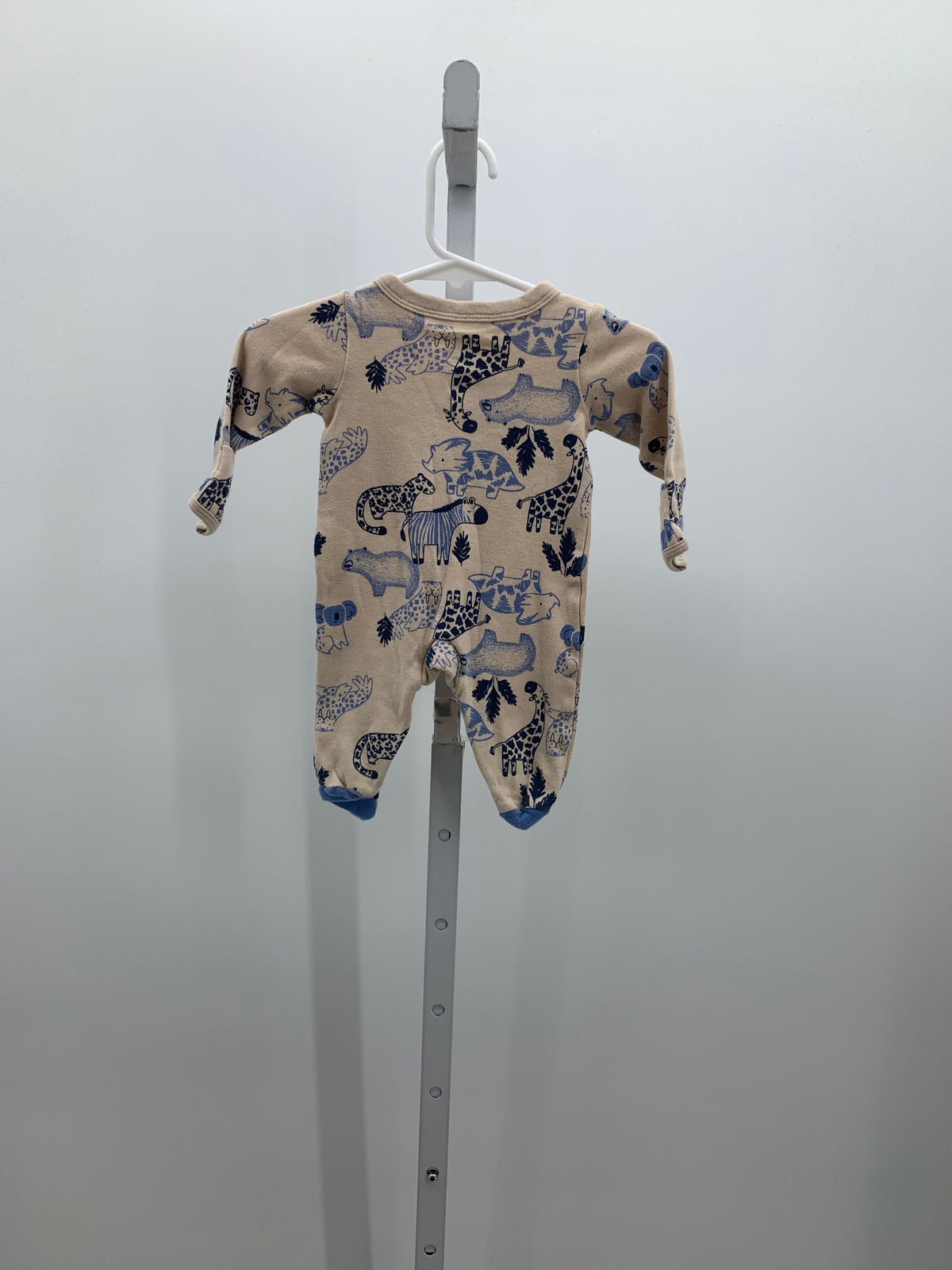 BLUE ANIMALS KNIT