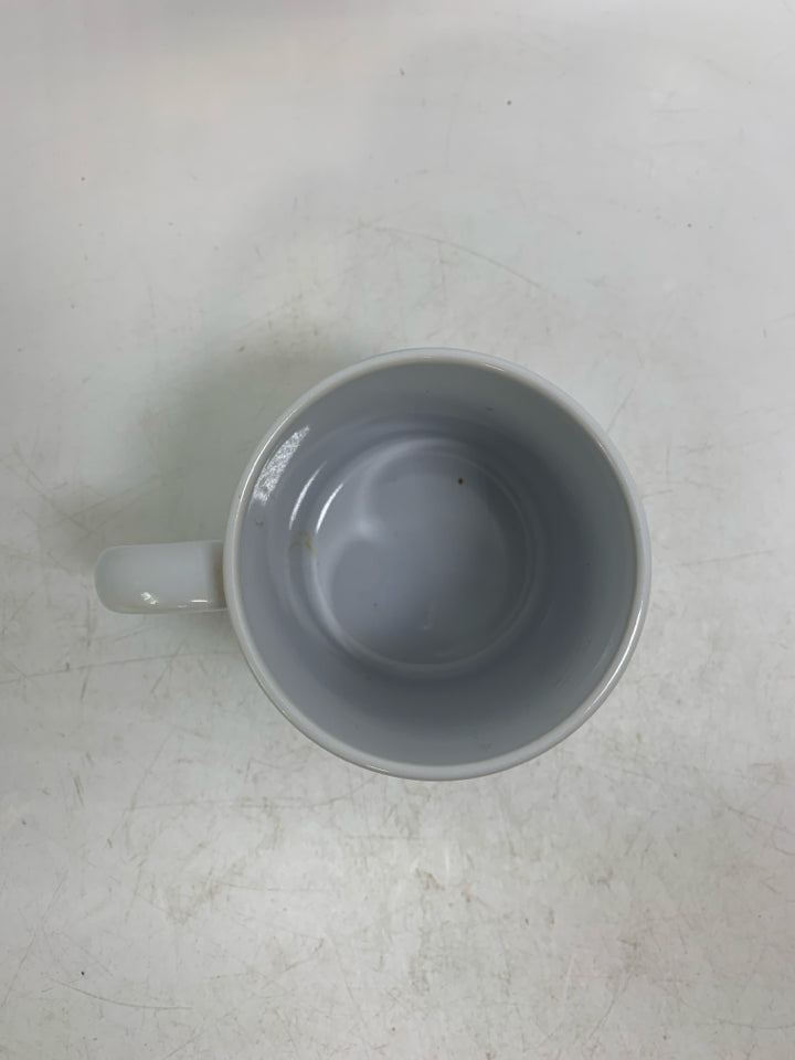 WHITE TAROT CARD THE AUDACITY MUG.