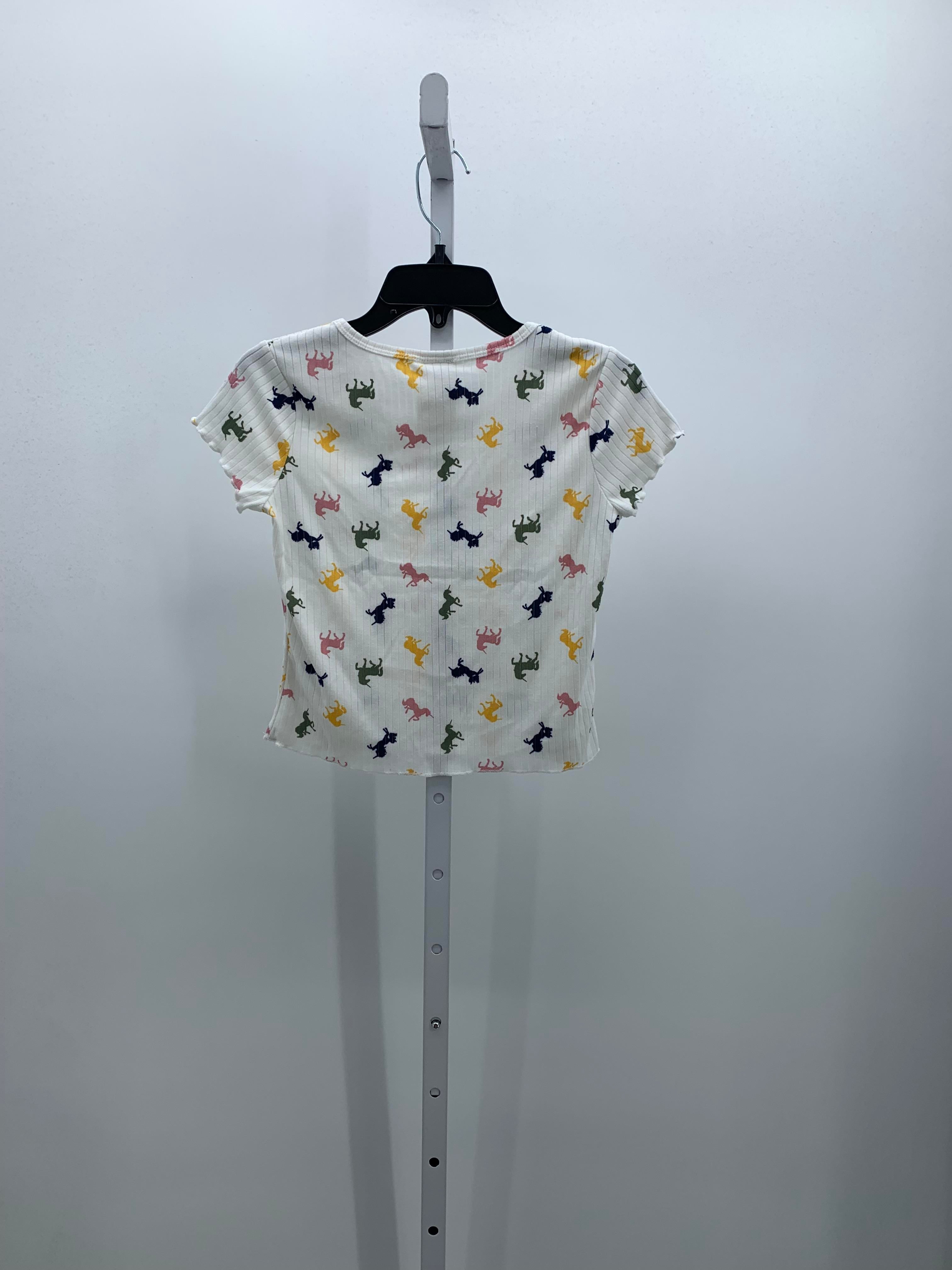 Jenna Jessie Size 10 Girls Short Sleeve Shirt