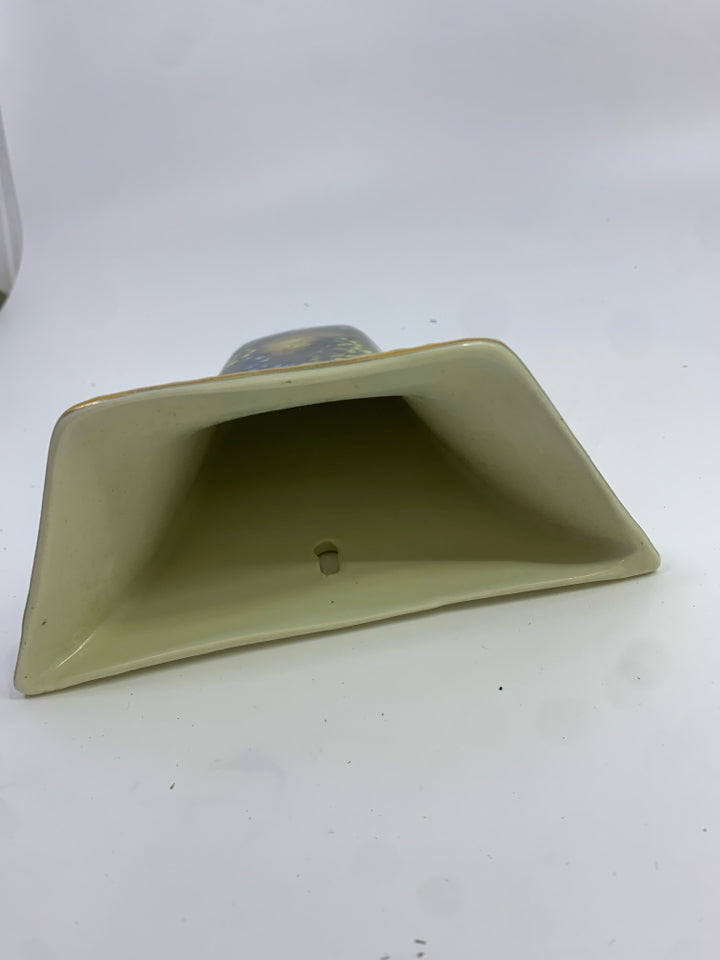 VINEYARD BLESSINGS CERAMIC WALL VASE.