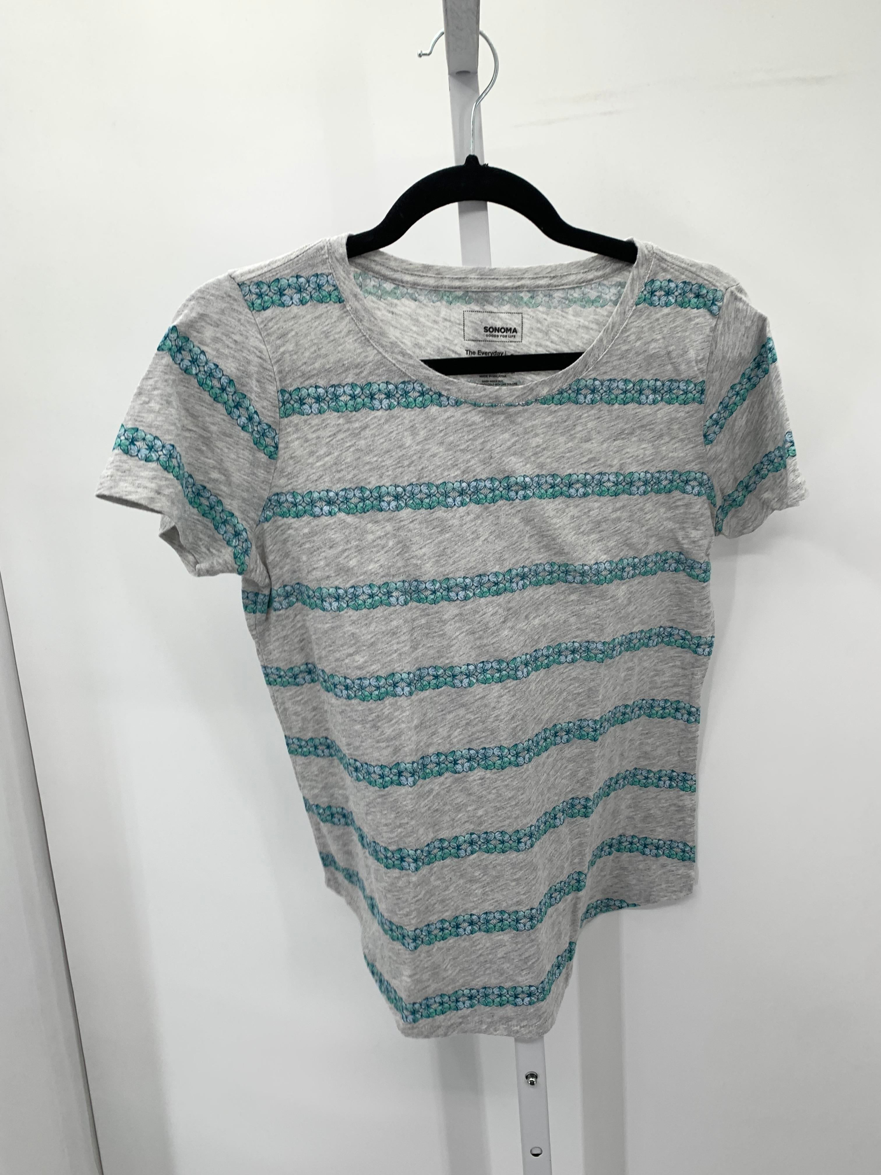 Sonoma Size Small Misses Short Sleeve Shirt