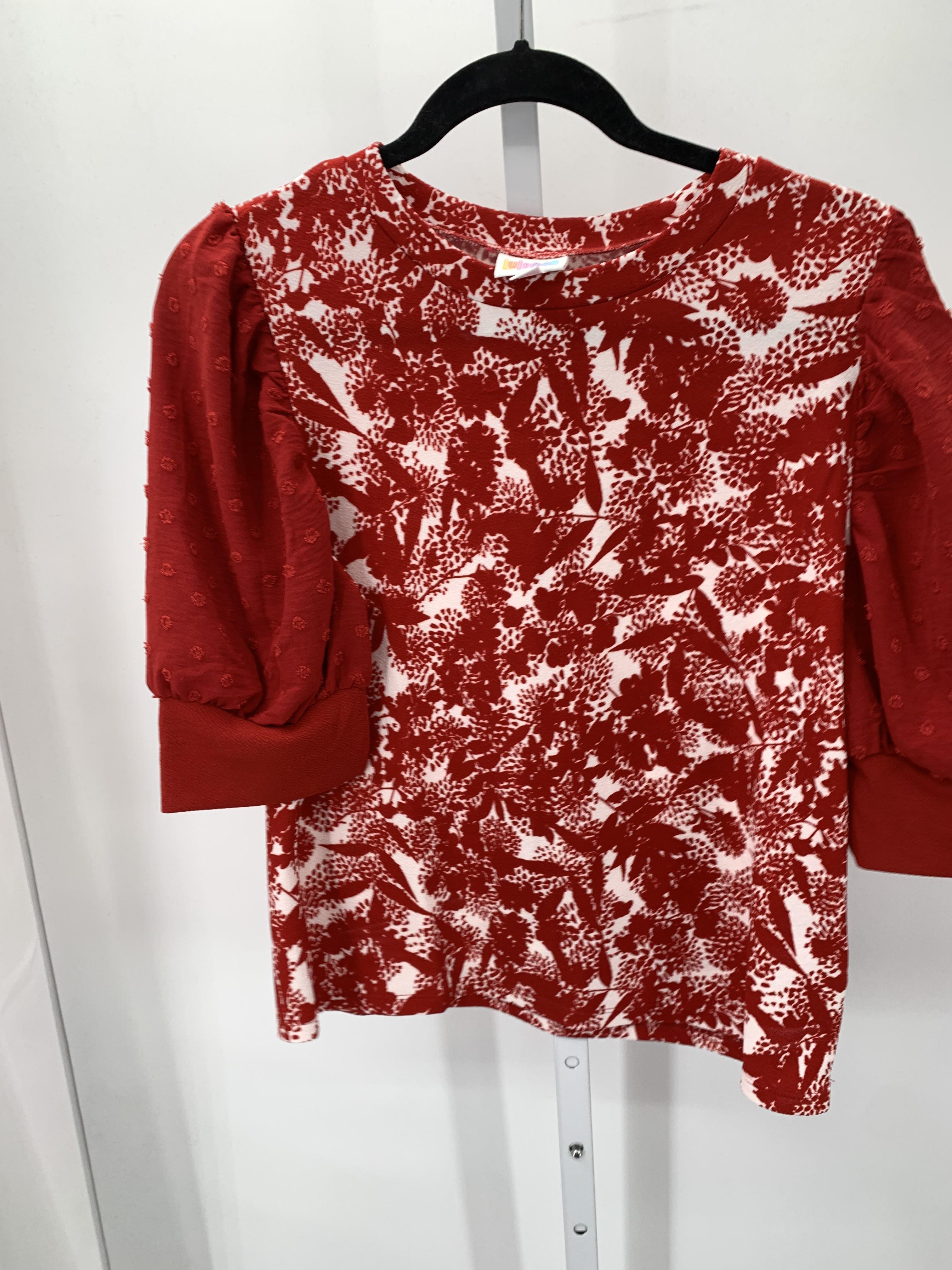 Lularoe Size Medium Misses Short Sleeve Shirt