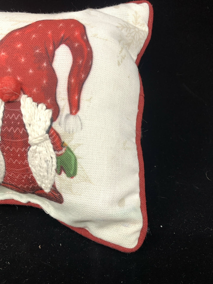 3 GNOME SMALL RECTANGLE PILLOW.