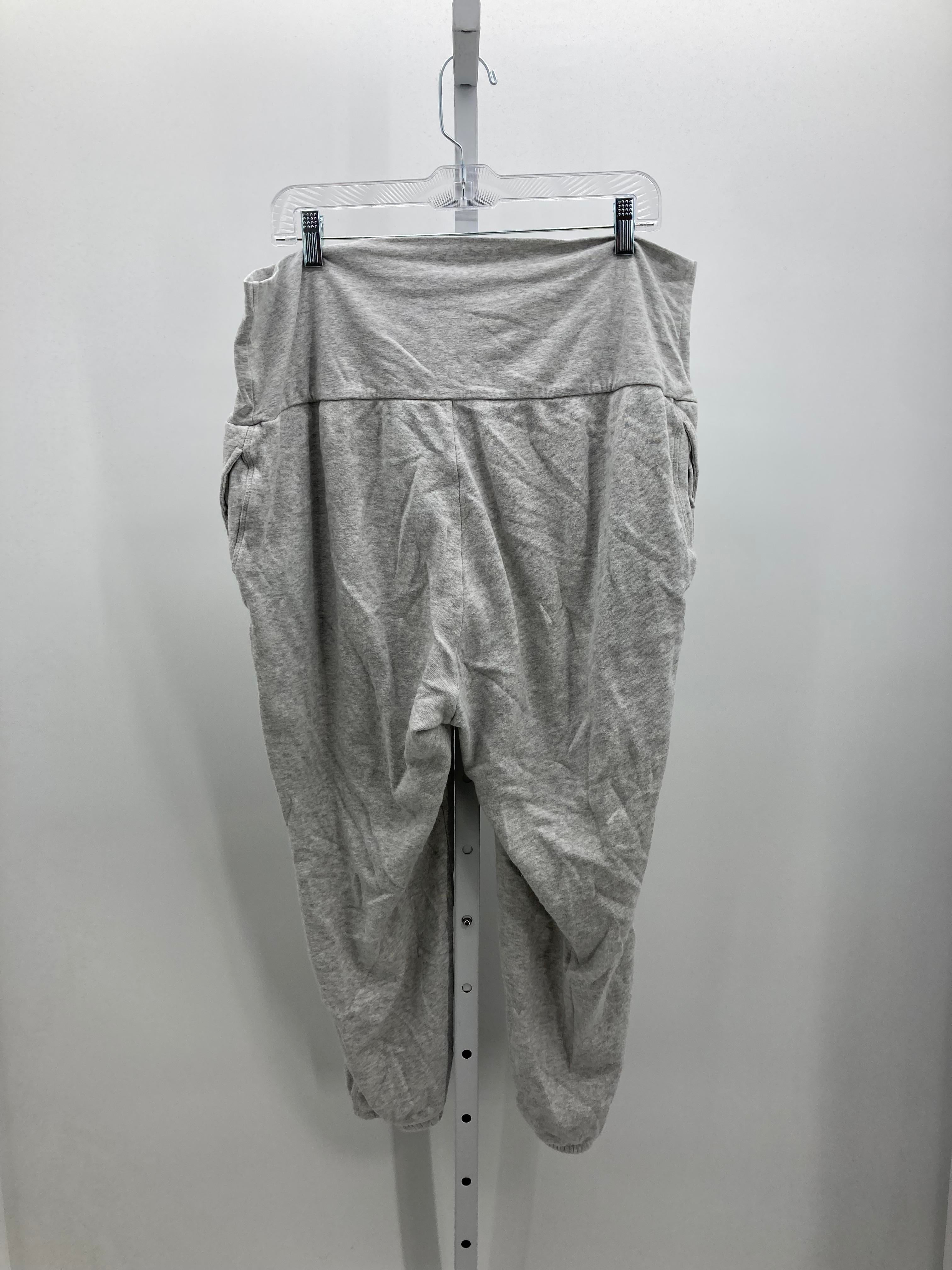 Old Navy Grey Size Large Maternity Pants