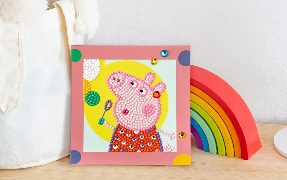 New - Diamond Dotz Peppa Pig - Happy Days